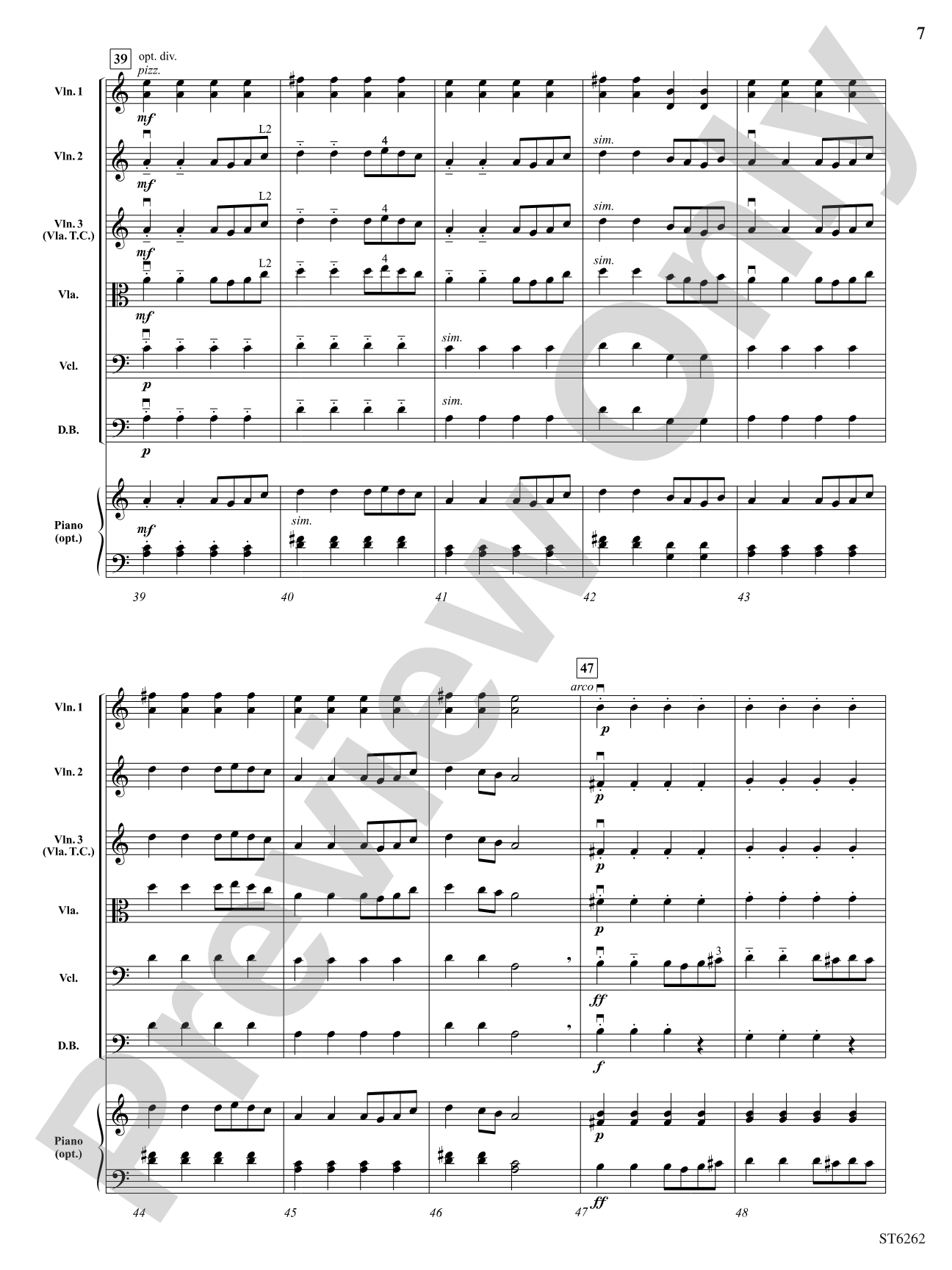 Frontier Phantoms: String Orchestra Conductor Score & Parts