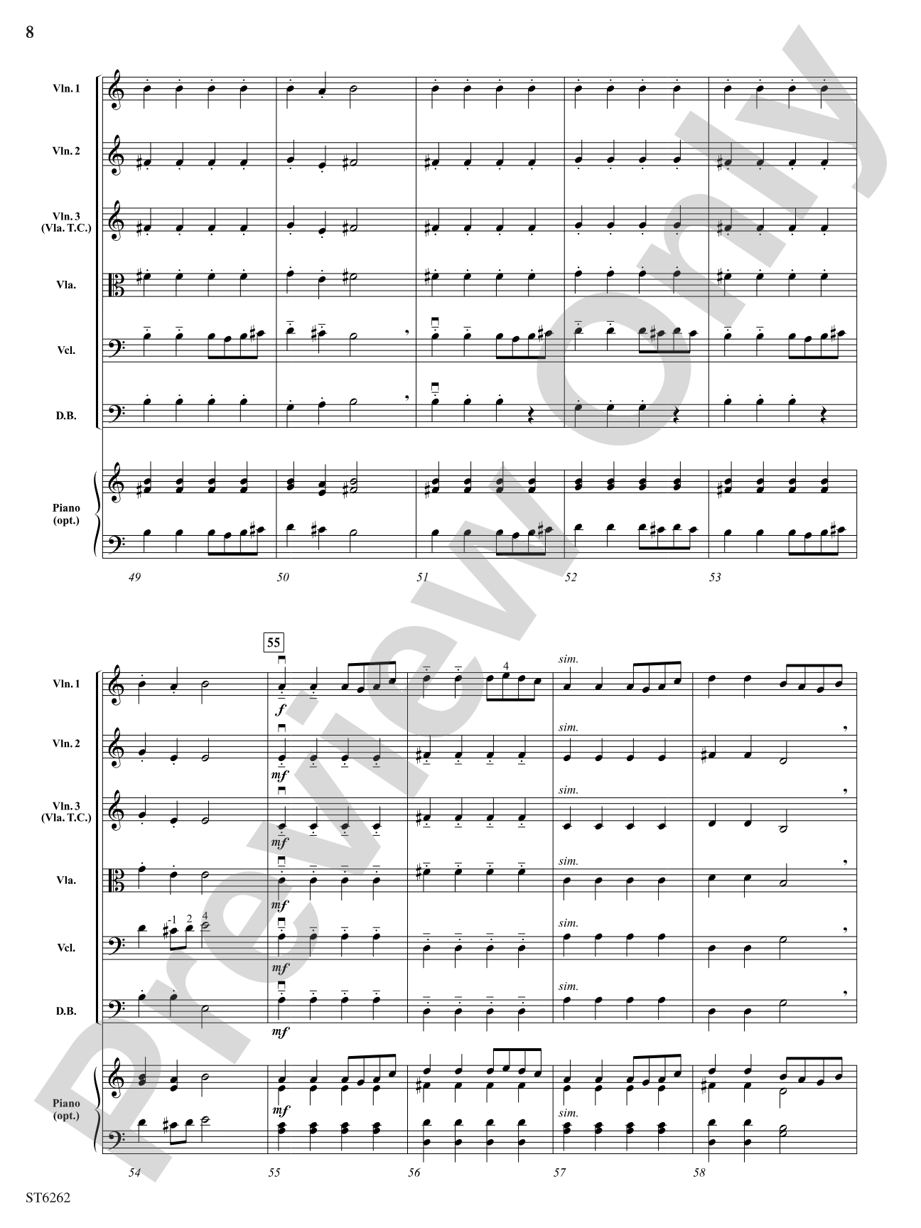 Frontier Phantoms: String Orchestra Conductor Score & Parts