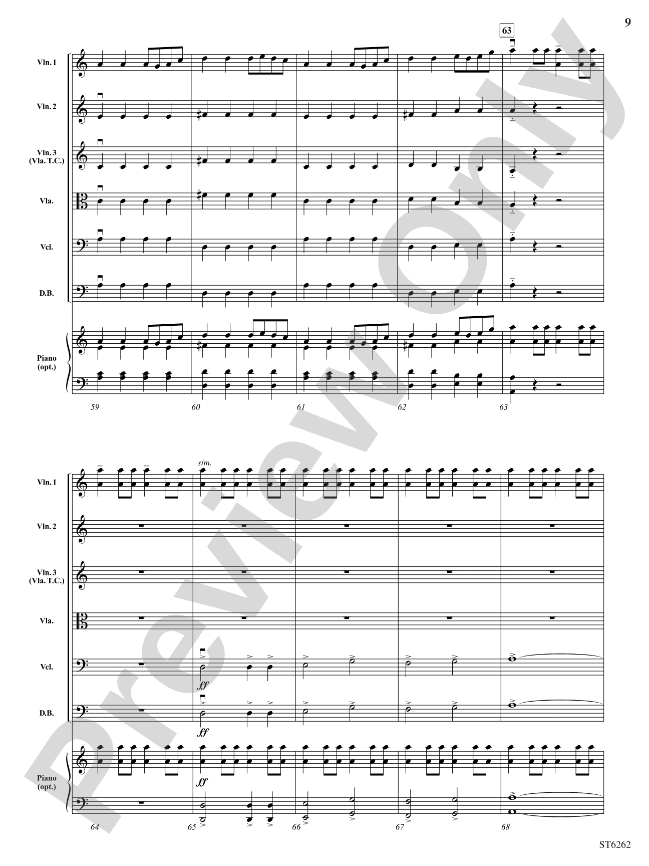 Frontier Phantoms: String Orchestra Conductor Score & Parts
