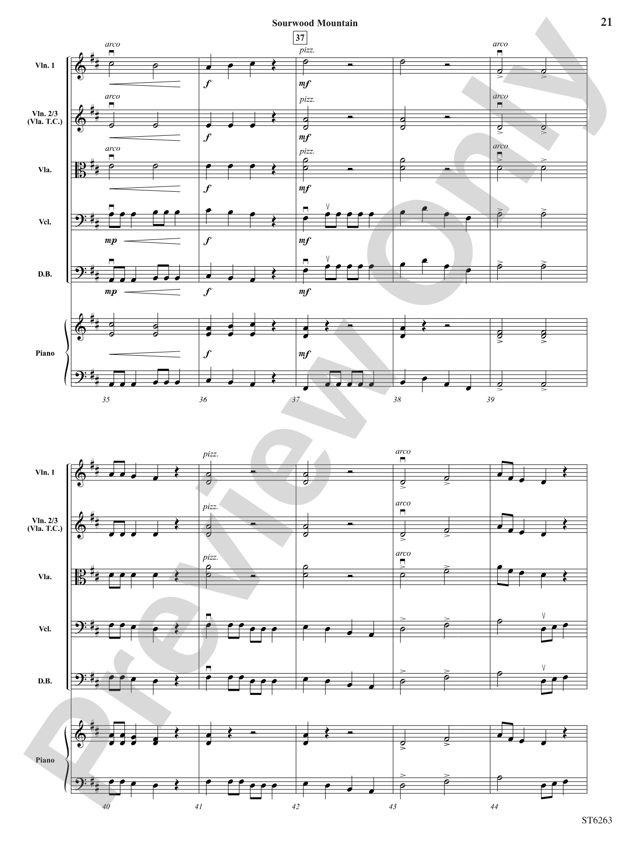 Curtain Up!: String Orchestra Conductor Score & Parts