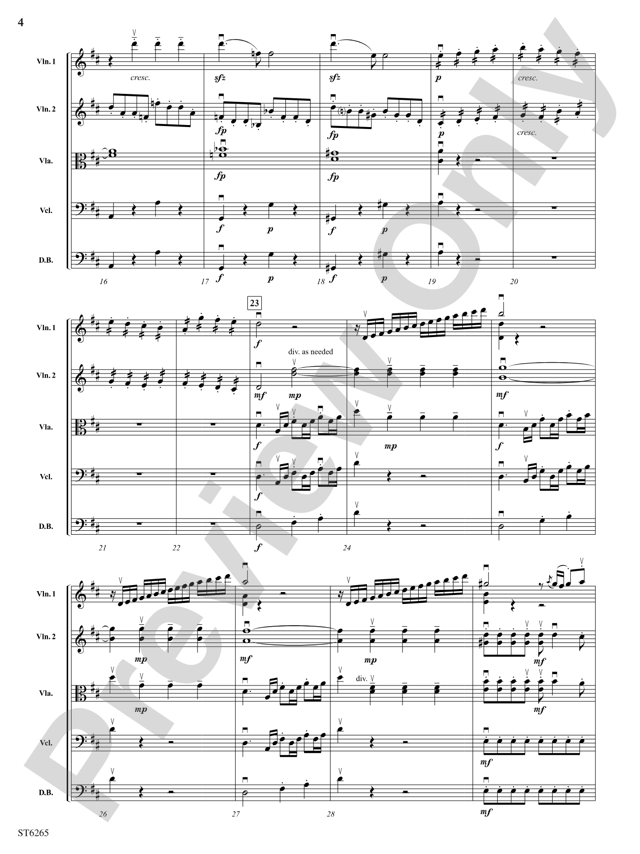 Overture to Idomeneo: Score