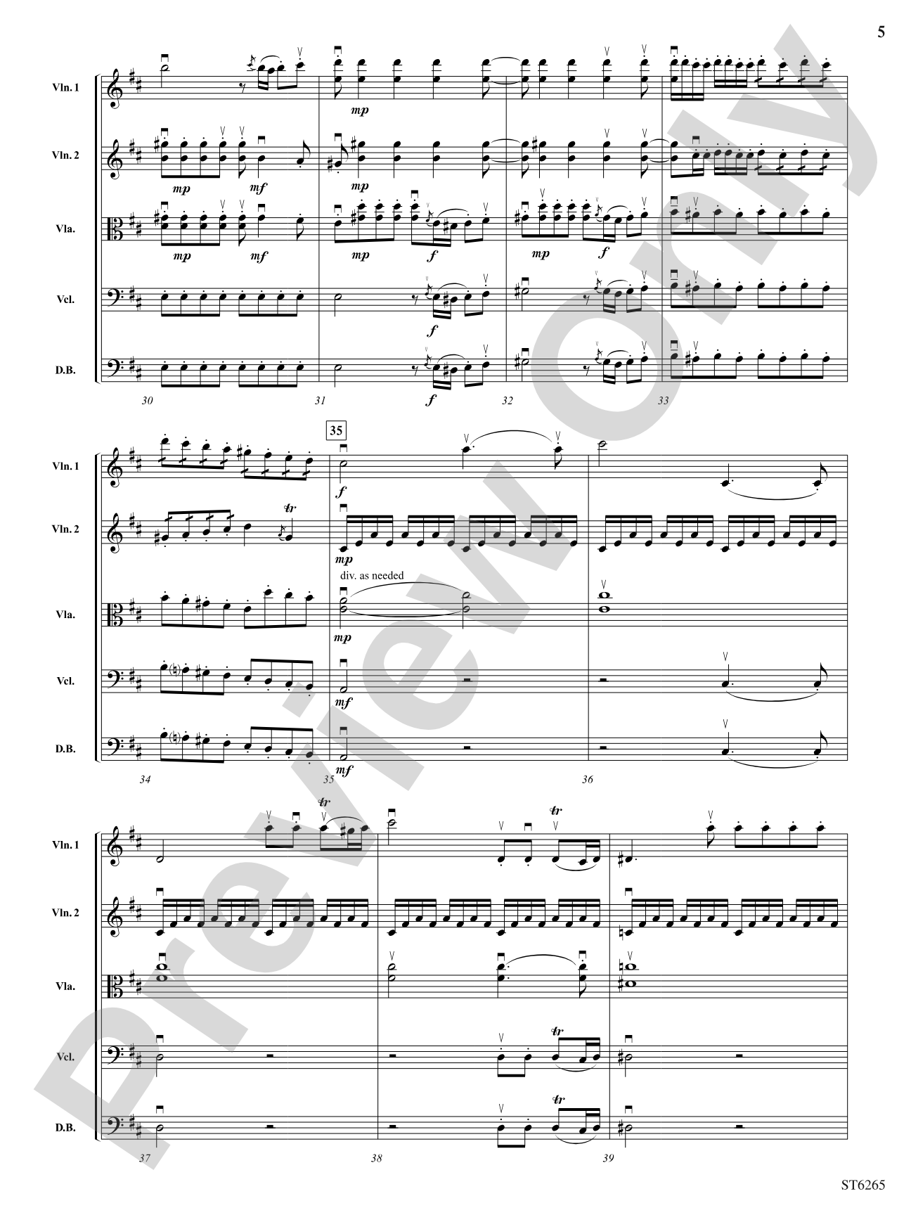 Overture to Idomeneo: Score