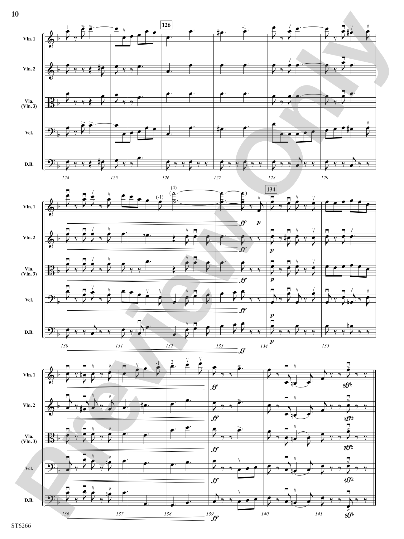 Teddy Bear's Picnic: String Orchestra Conductor Score & Parts