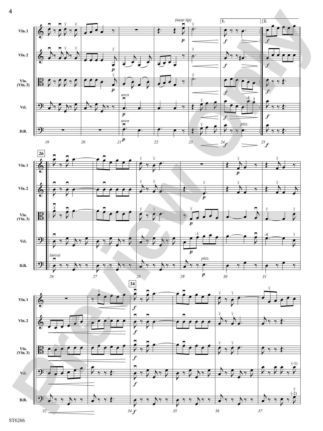 Teddy Bear's Picnic: String Orchestra Conductor Score & Parts