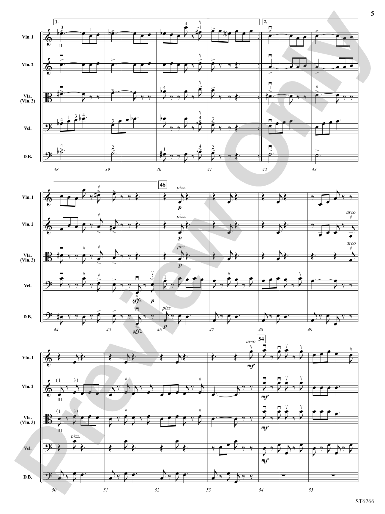 Teddy Bear's Picnic: String Orchestra Conductor Score & Parts
