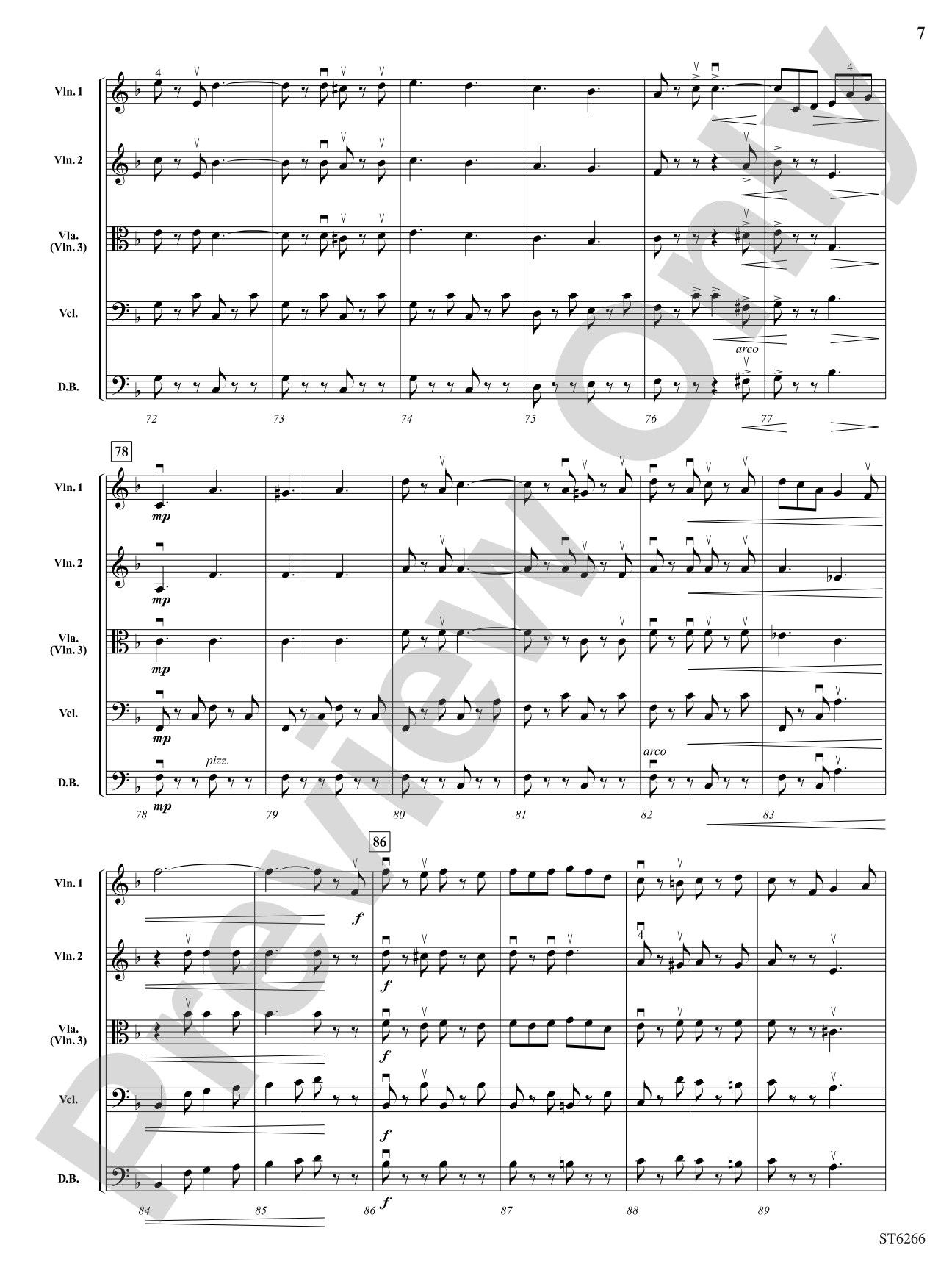 Teddy Bear's Picnic: String Orchestra Conductor Score & Parts
