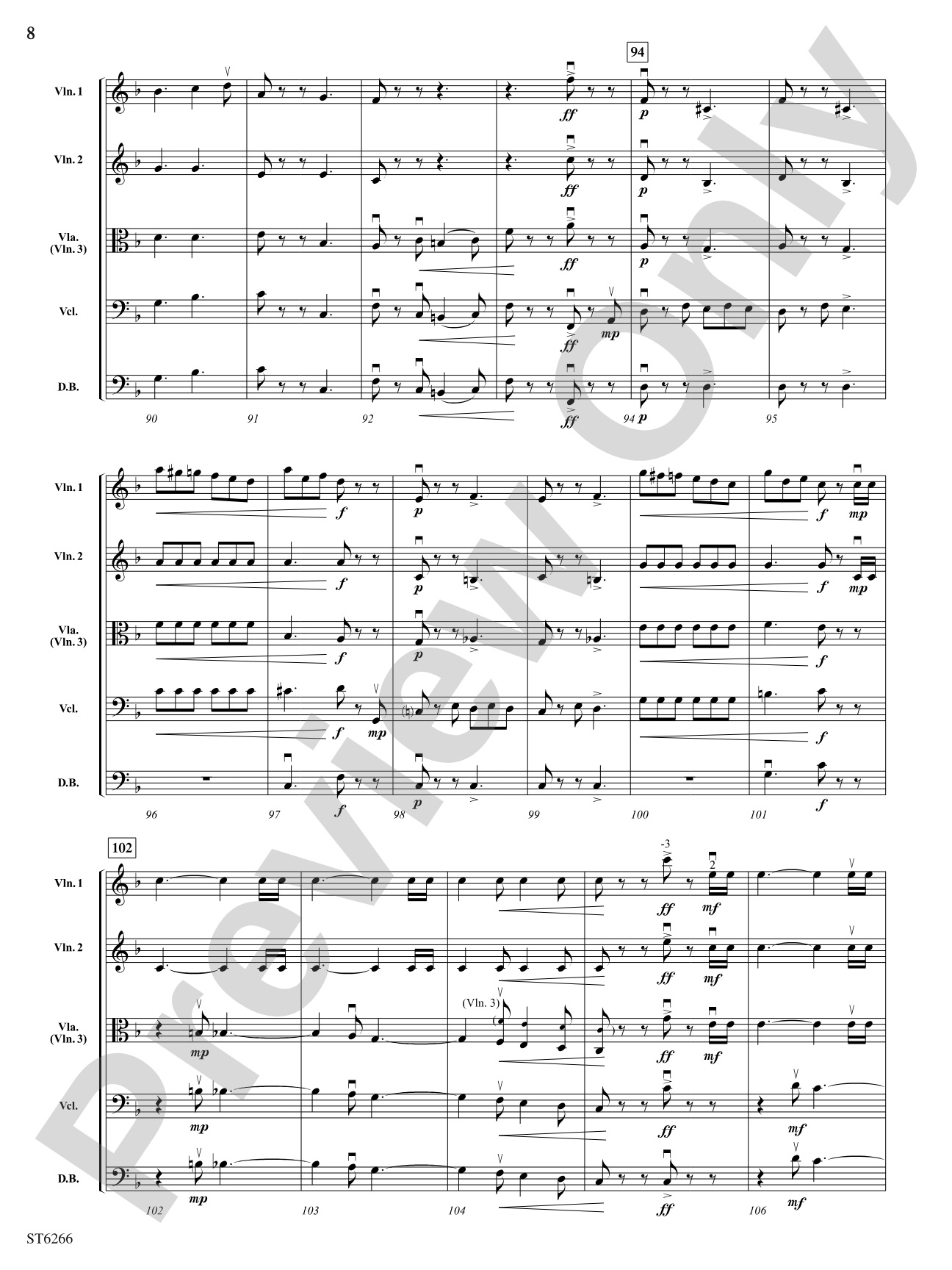 Teddy Bear's Picnic: String Orchestra Conductor Score & Parts