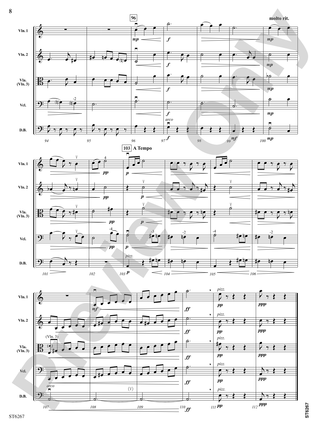 Cordoba: String Orchestra Conductor Score & Parts