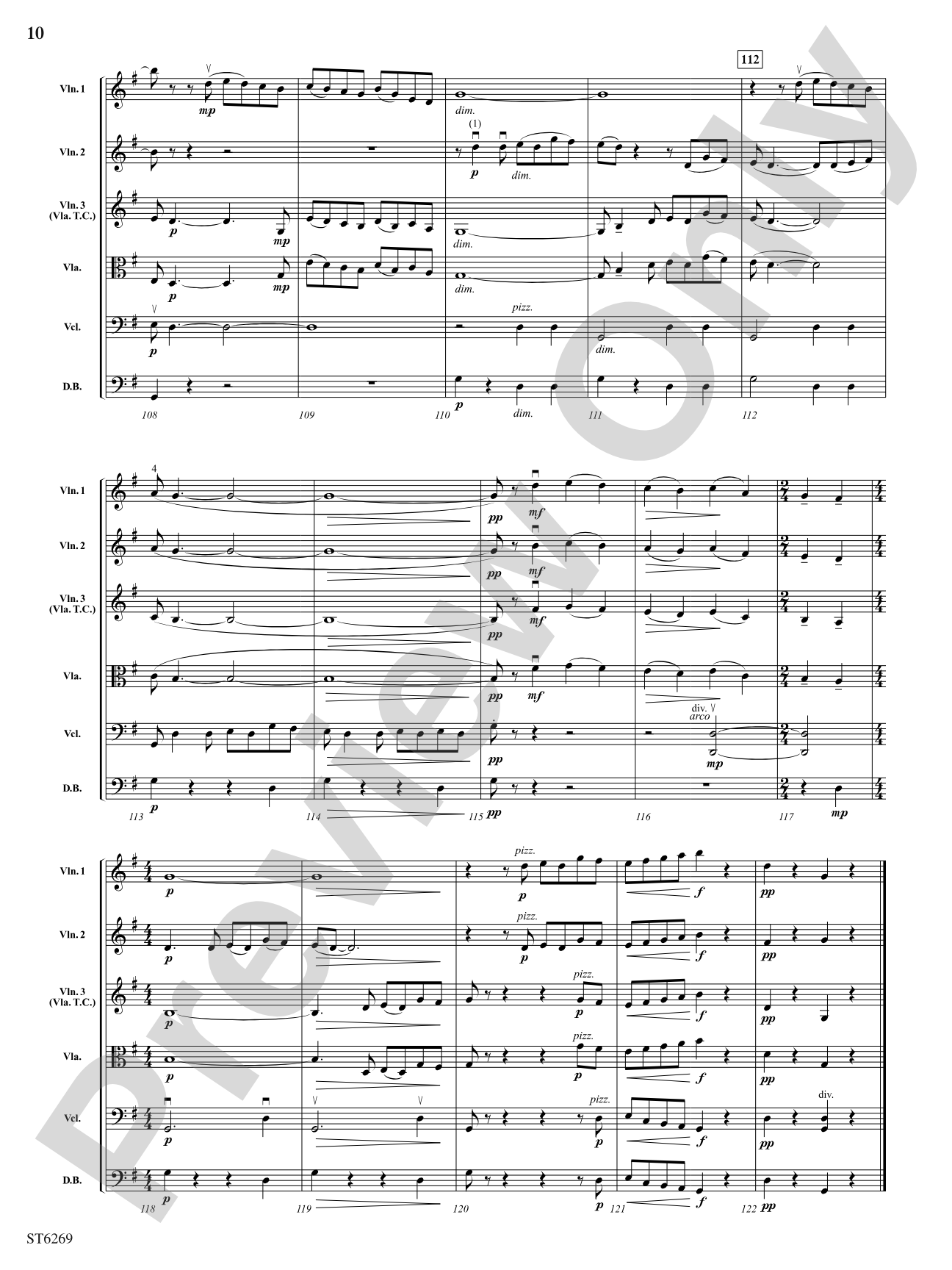 A Venetian Serenade: String Orchestra Conductor Score & Parts