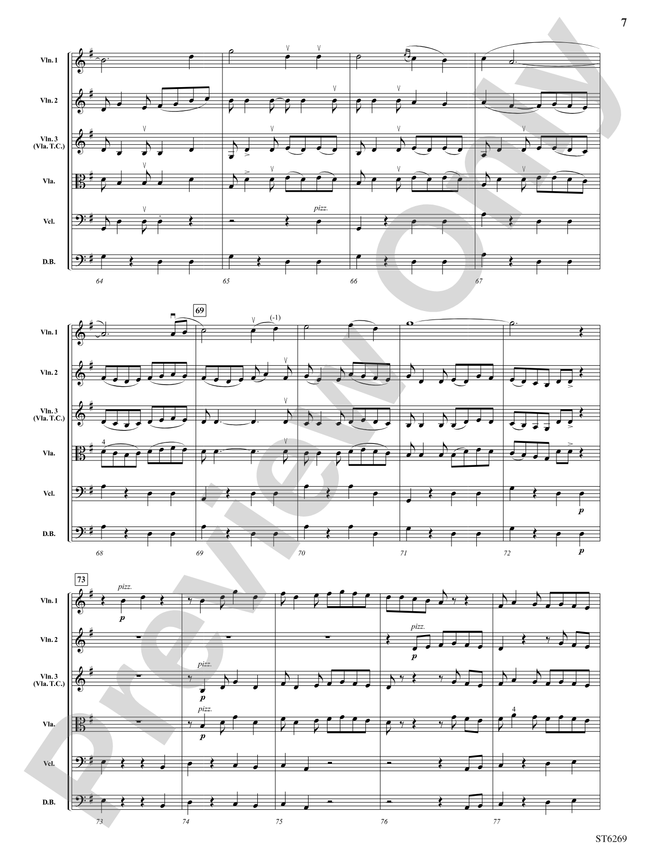 A Venetian Serenade: String Orchestra Conductor Score & Parts