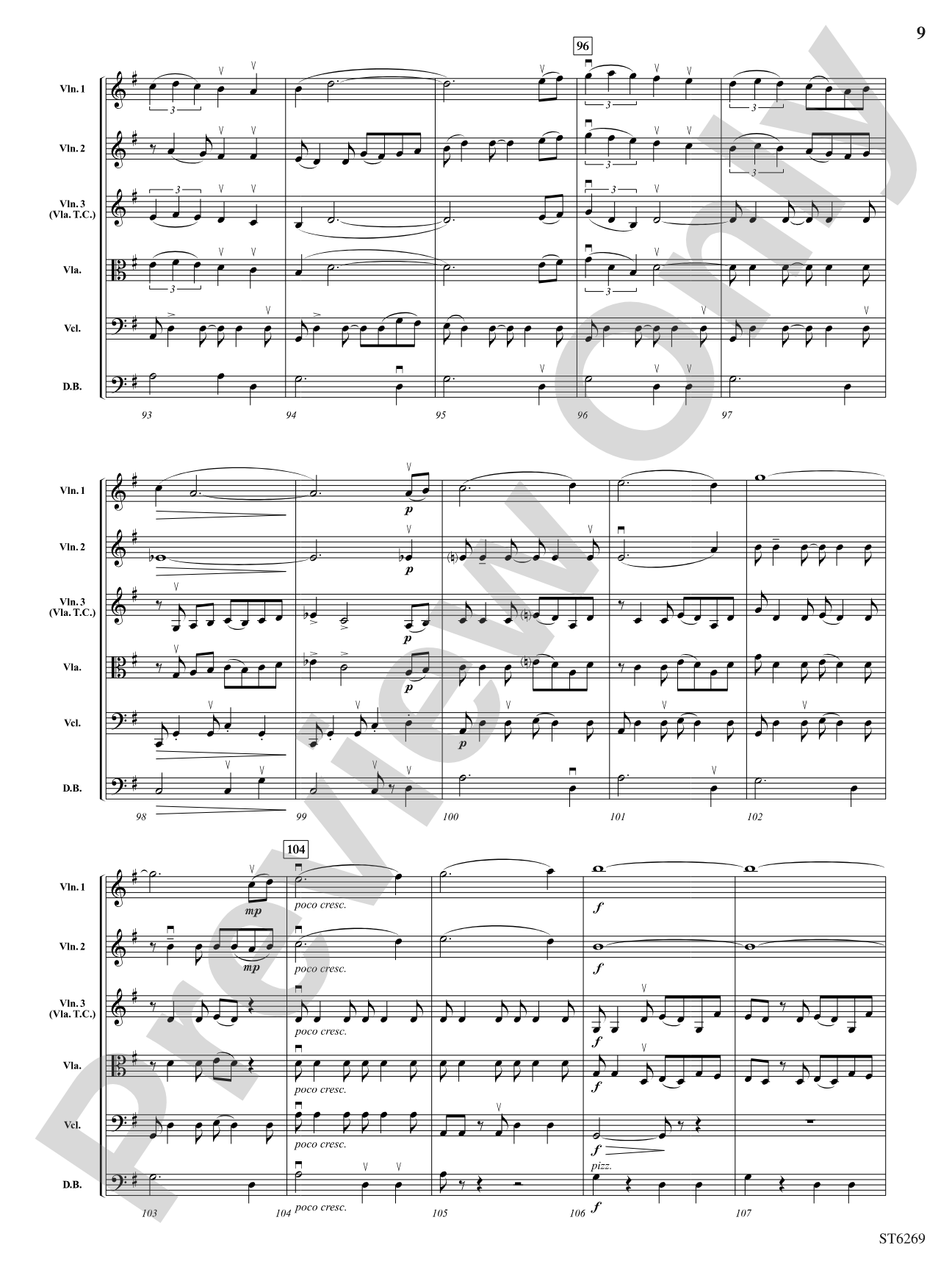 A Venetian Serenade: String Orchestra Conductor Score & Parts