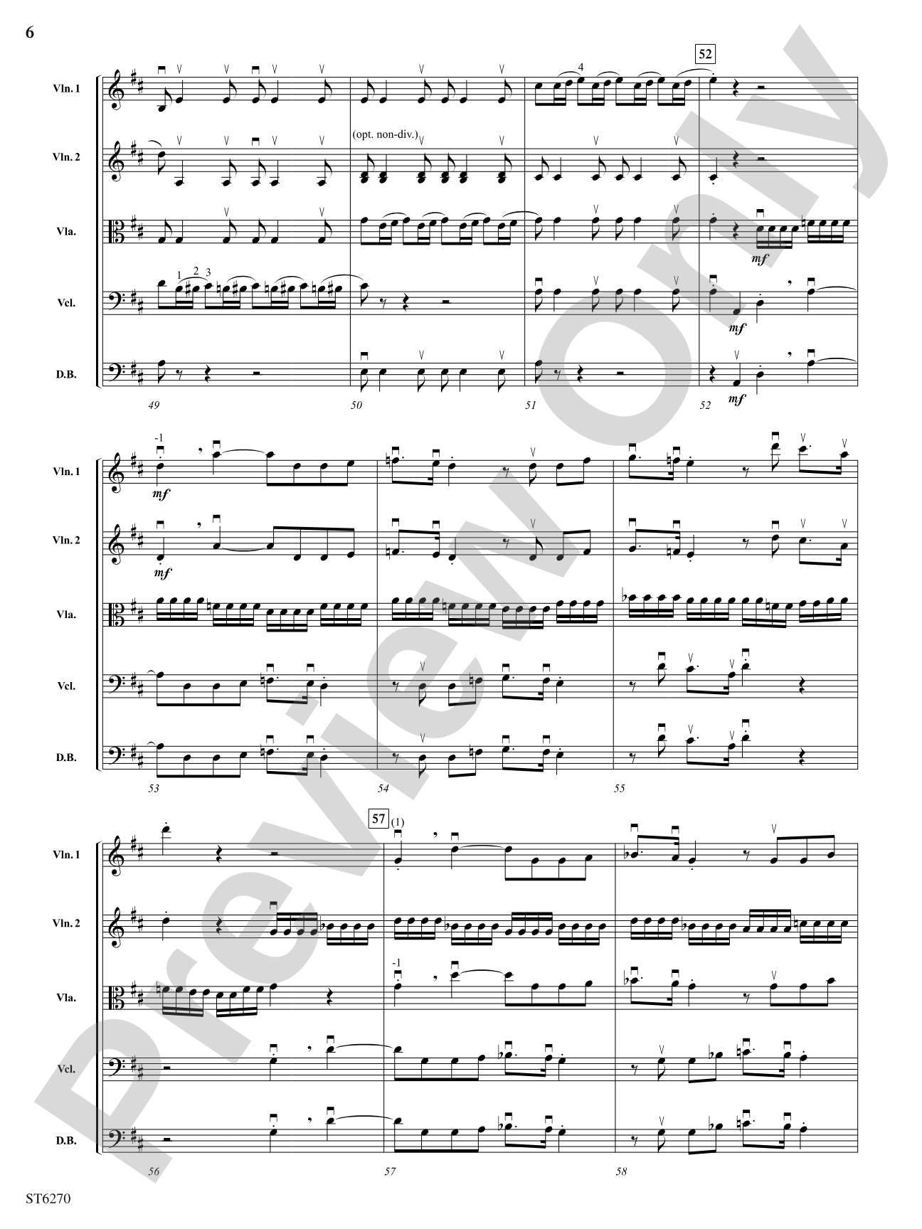 Themes from Romeo and Juliet: String Orchestra Conductor Score & Parts