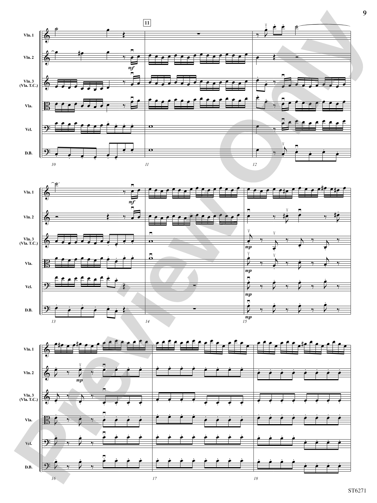 Concerto in C Major: String Orchestra Conductor Score & Parts