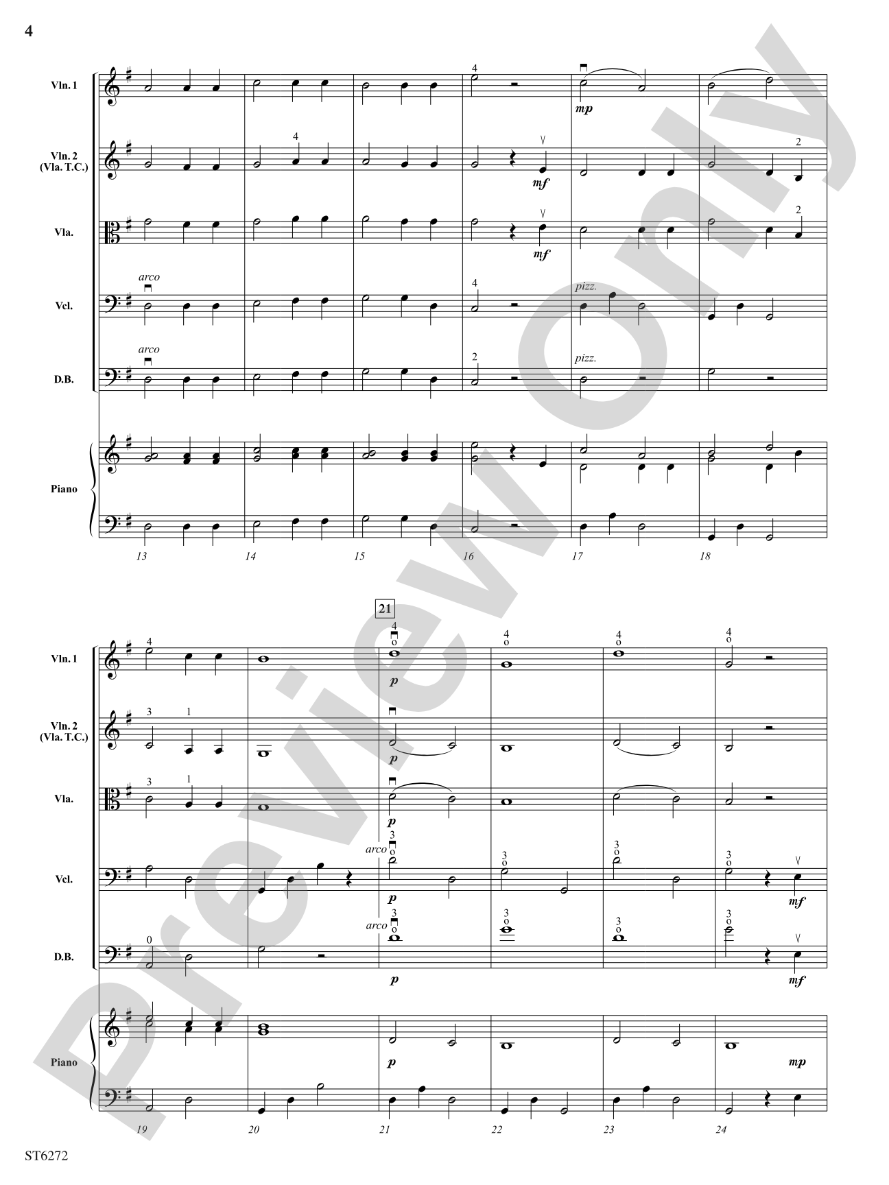 O Come, O Come! It's Christmas!: String Orchestra Conductor Score & Parts
