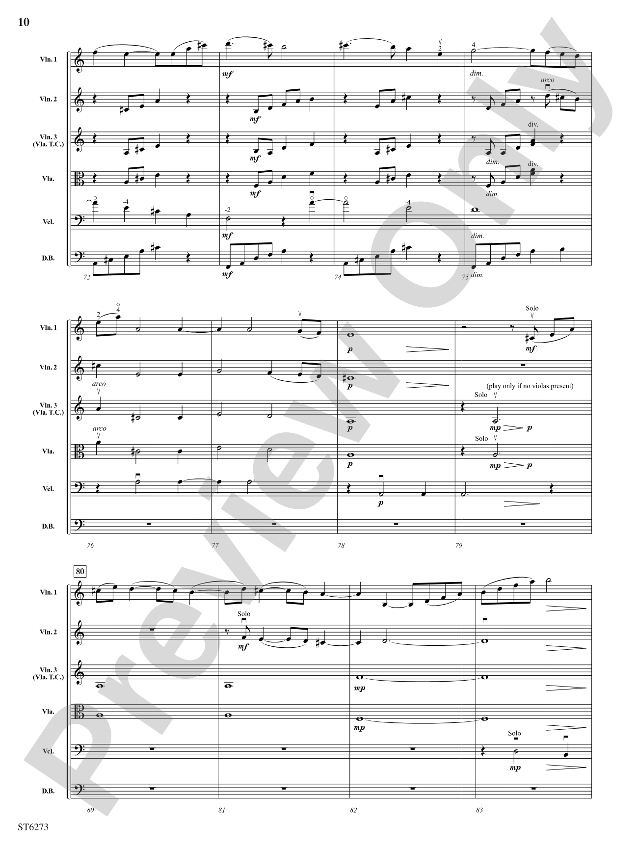 Heart of Fire: String Orchestra Conductor Score & Parts