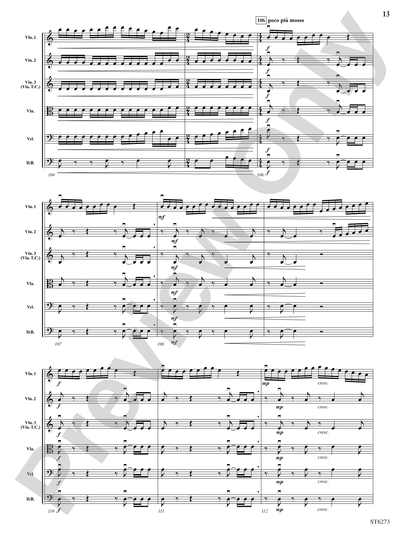 Heart of Fire: String Orchestra Conductor Score & Parts