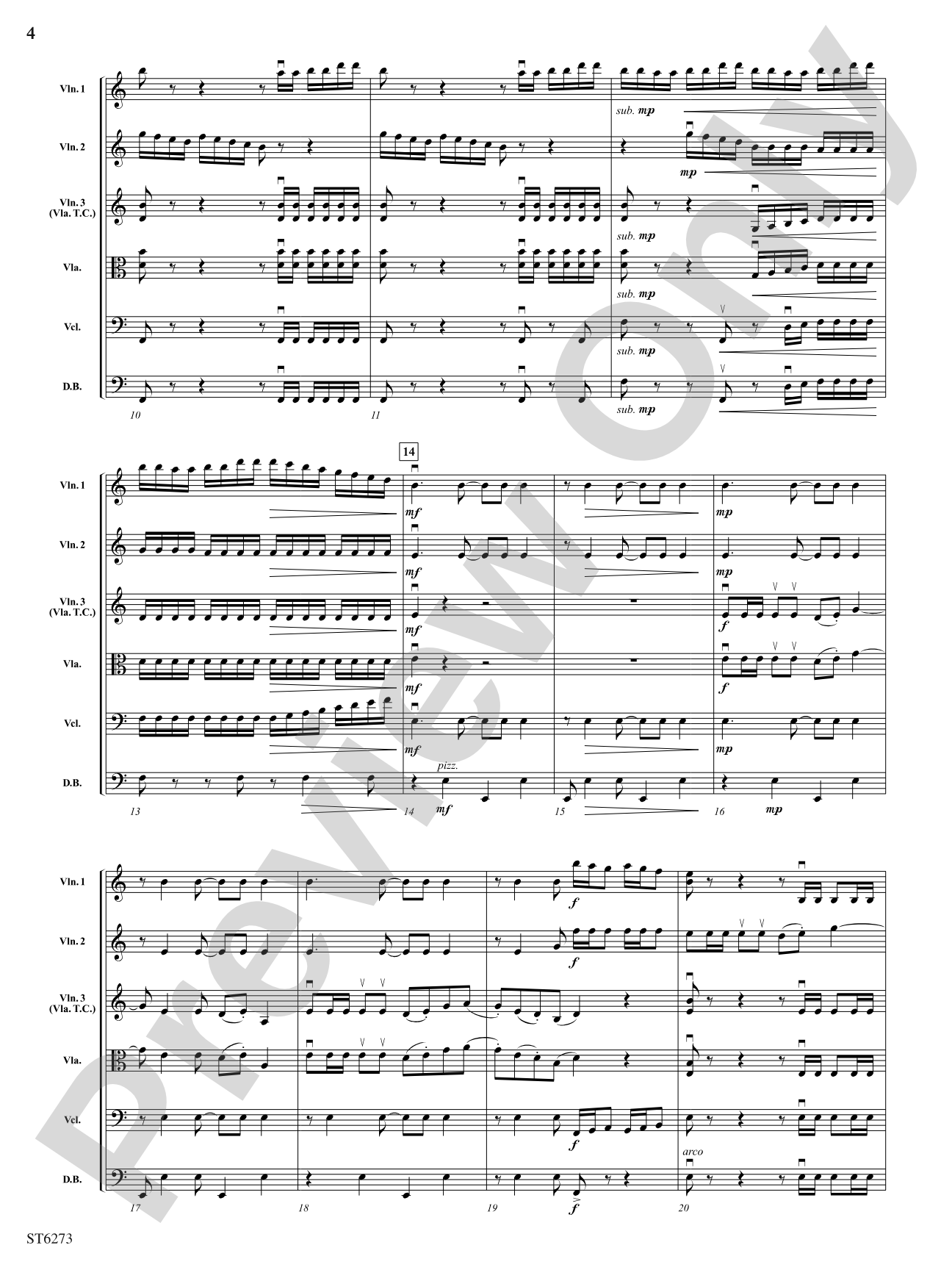 Heart of Fire: String Orchestra Conductor Score & Parts