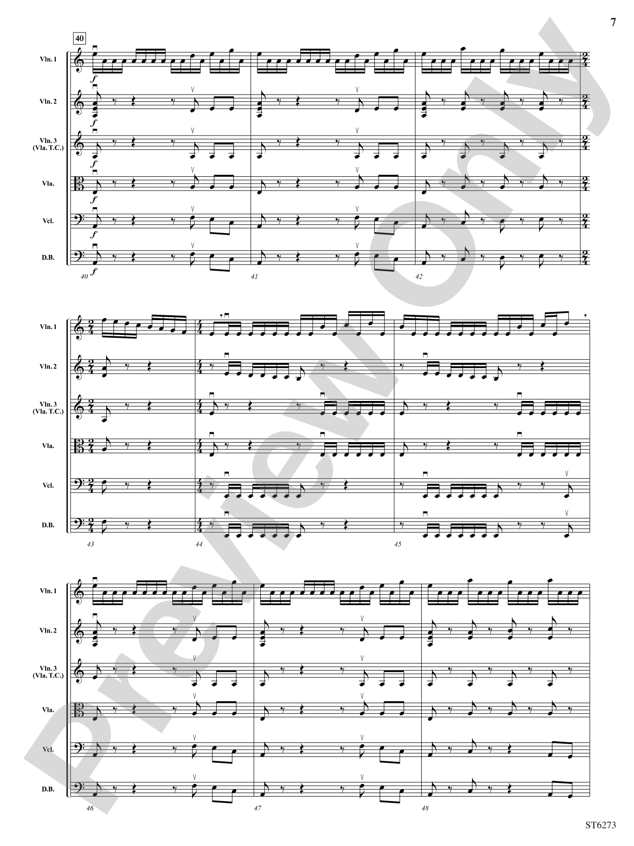 Heart of Fire: String Orchestra Conductor Score & Parts