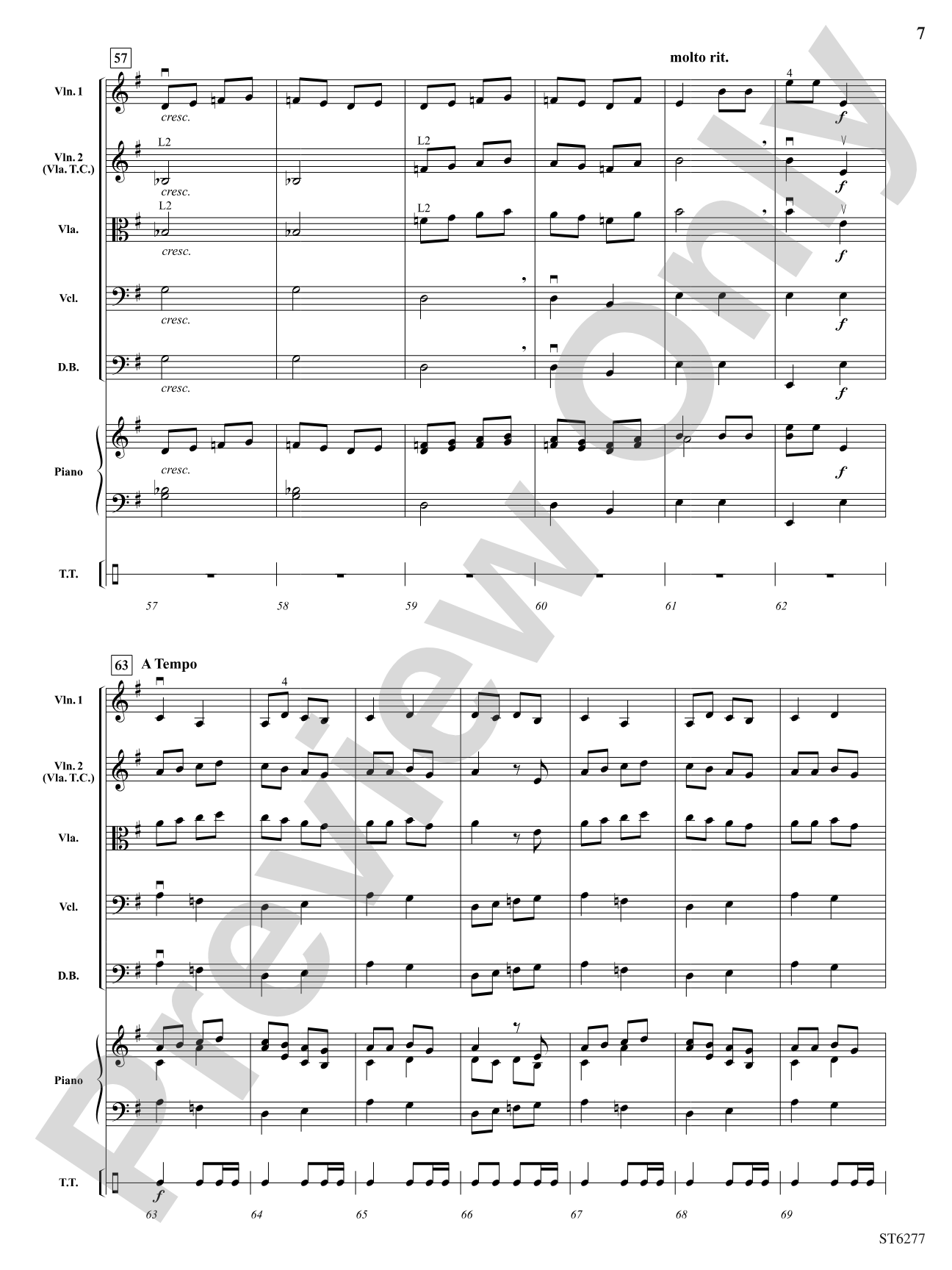 The Huron Carol: String Orchestra Conductor Score & Parts
