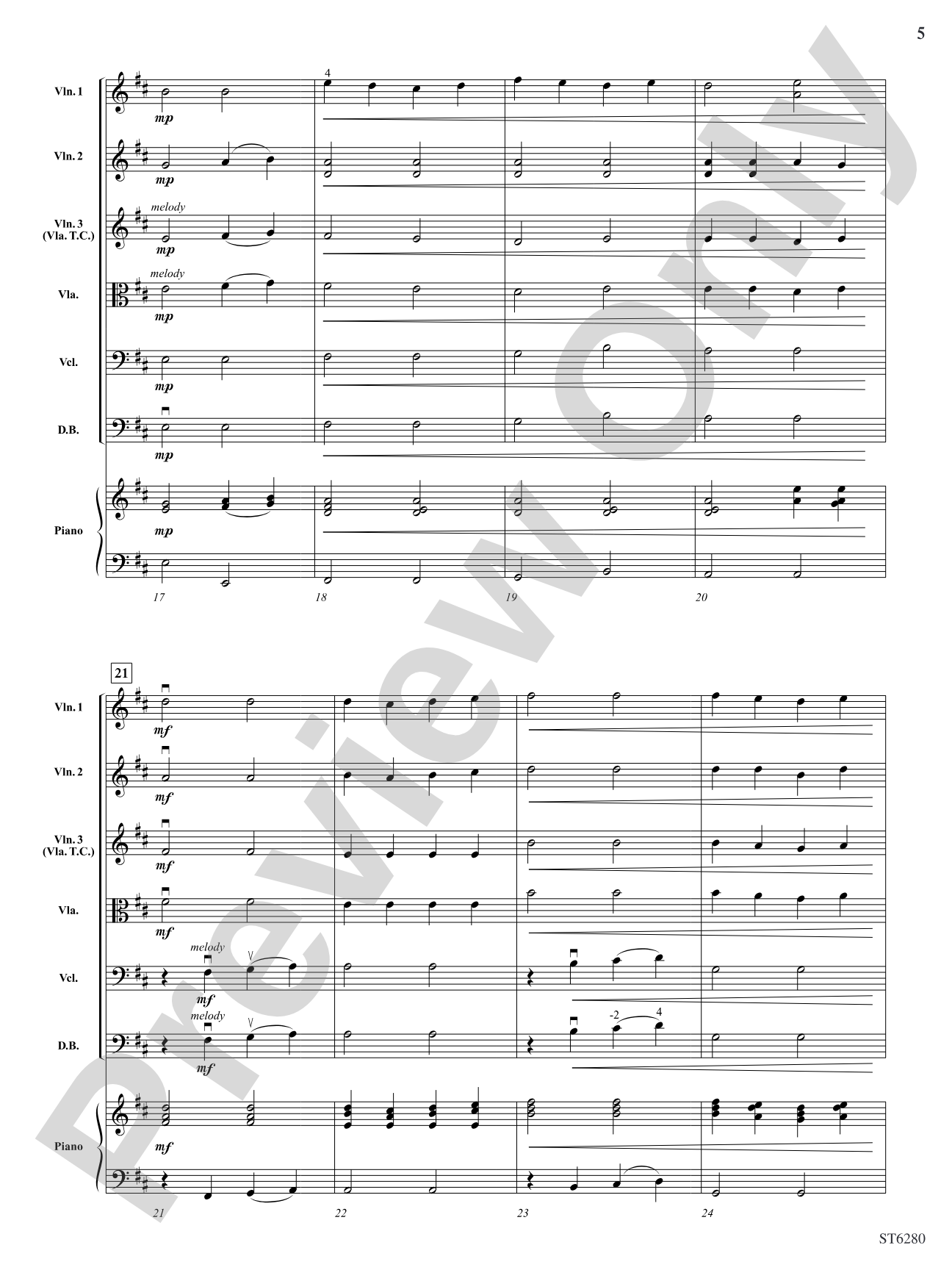 A Beethoven Lullaby: Score