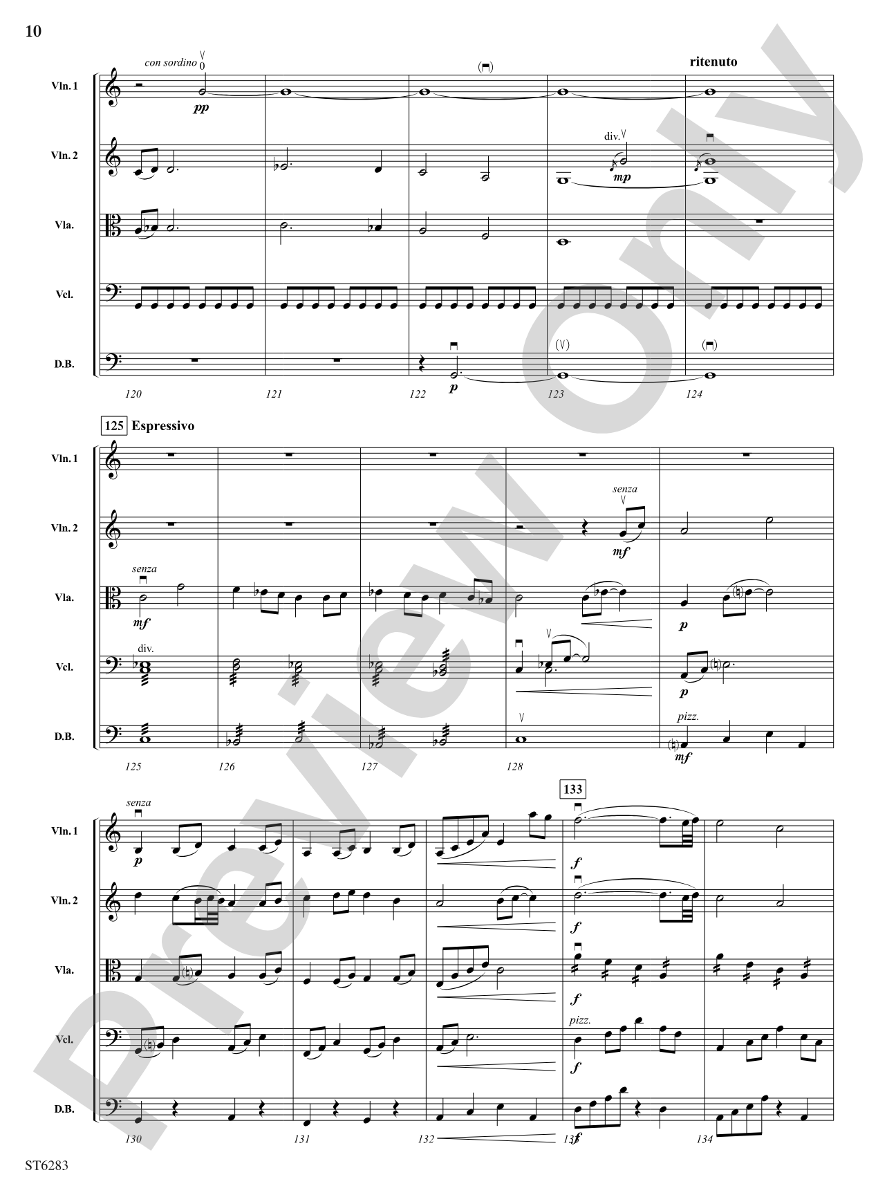 Orion and the Scorpion: String Orchestra Conductor Score & Parts