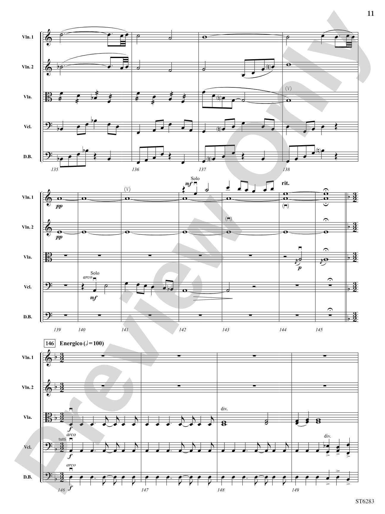Orion and the Scorpion: String Orchestra Conductor Score & Parts