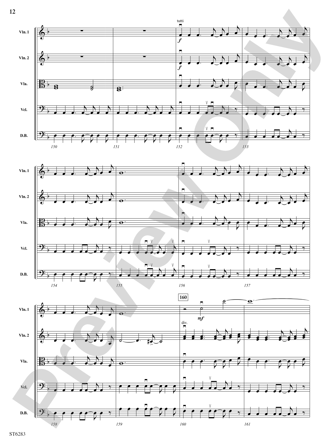 Orion and the Scorpion: String Orchestra Conductor Score & Parts