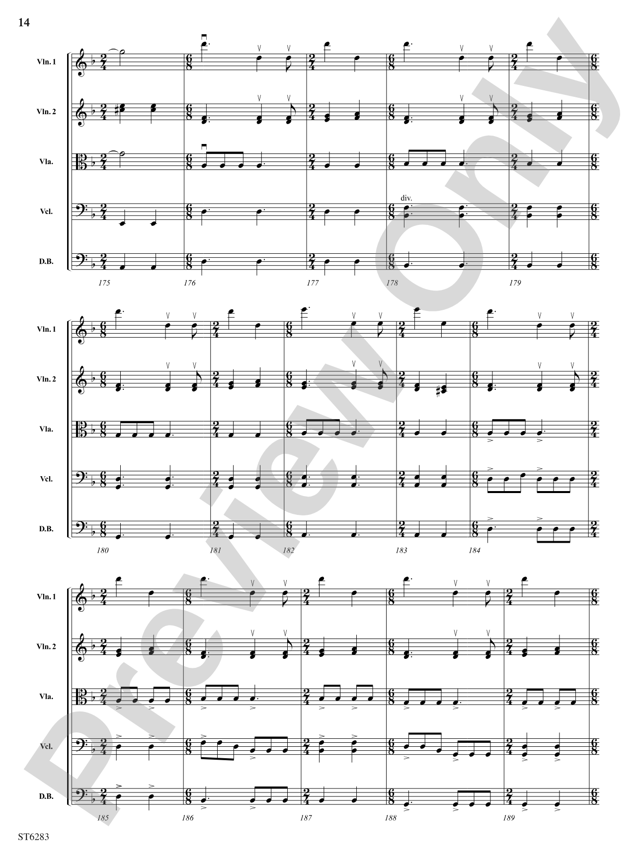 Orion and the Scorpion: String Orchestra Conductor Score & Parts