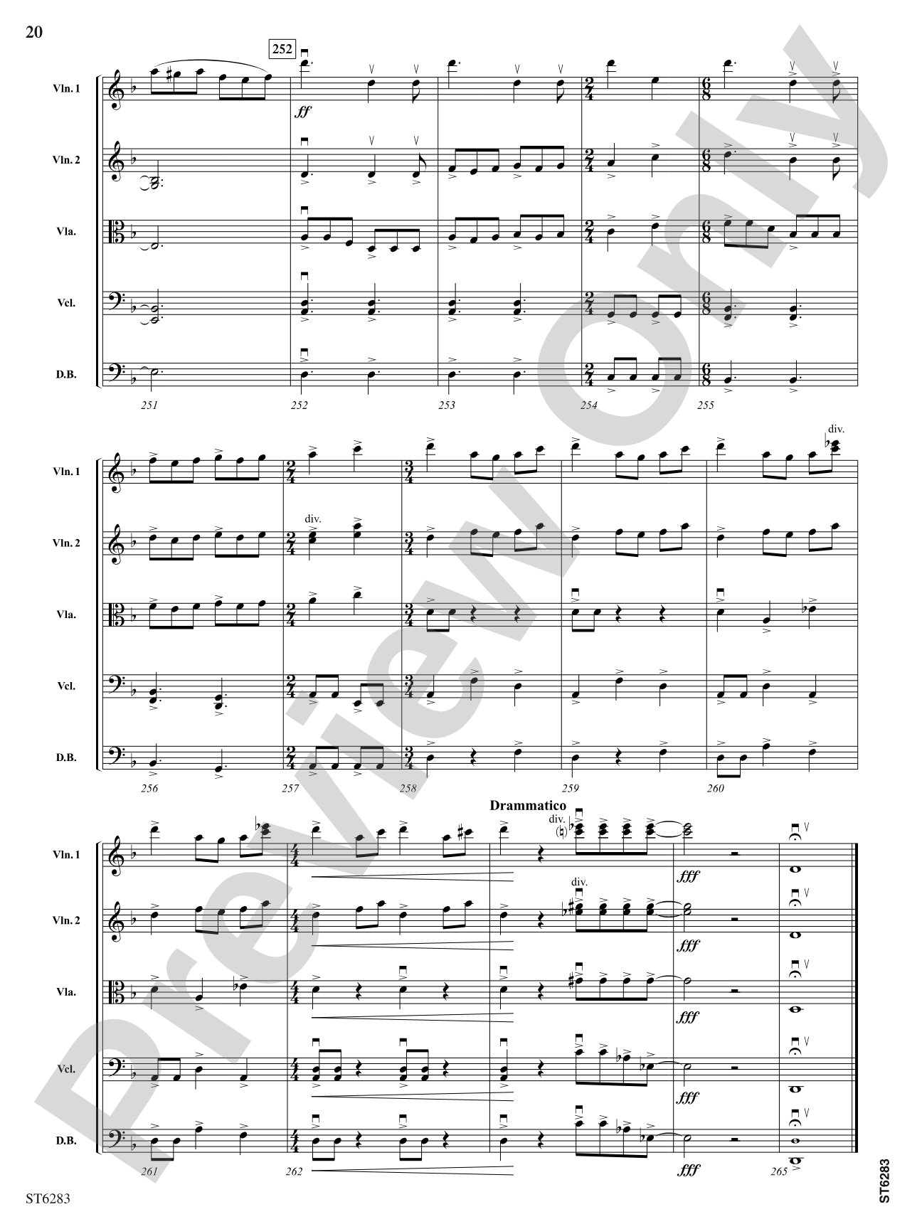 Orion and the Scorpion: String Orchestra Conductor Score & Parts