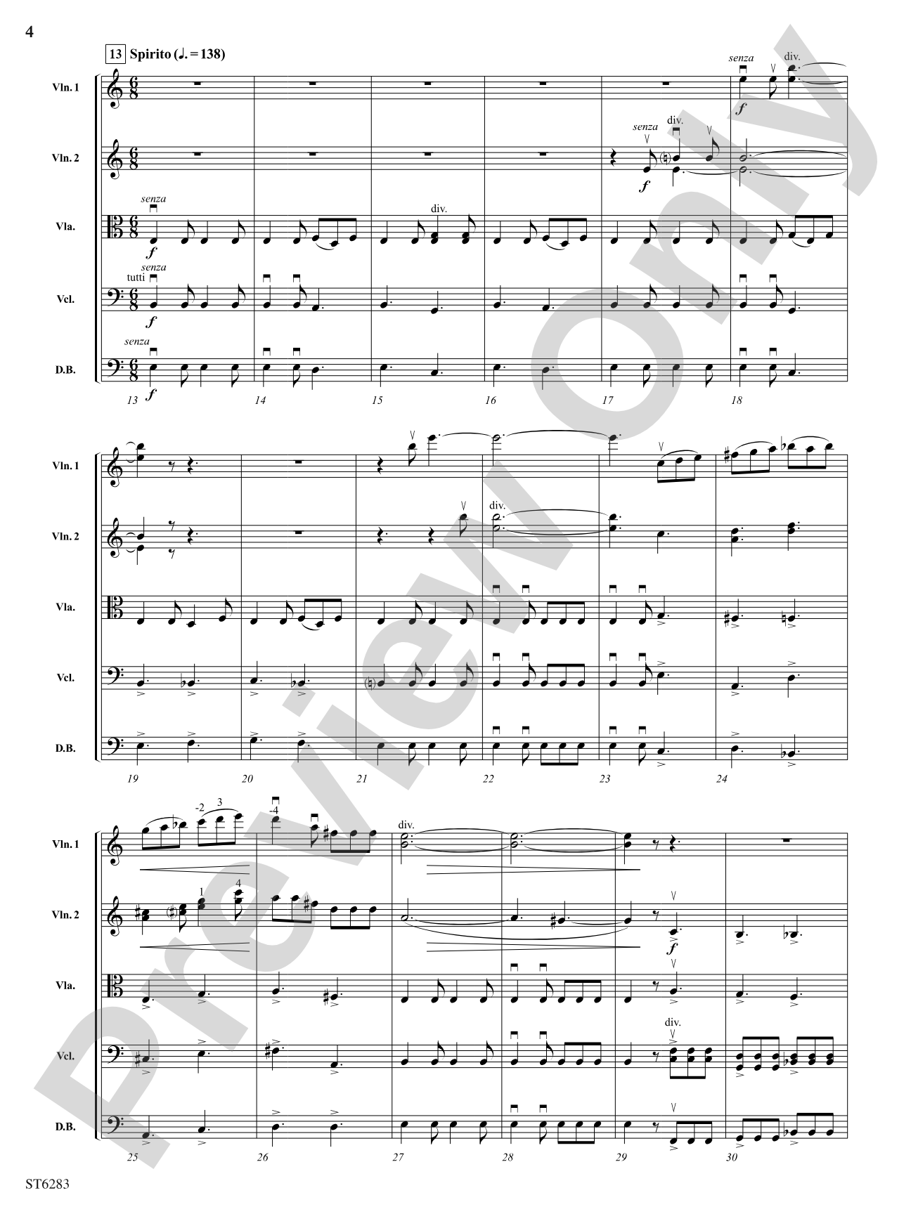 Orion and the Scorpion: String Orchestra Conductor Score & Parts