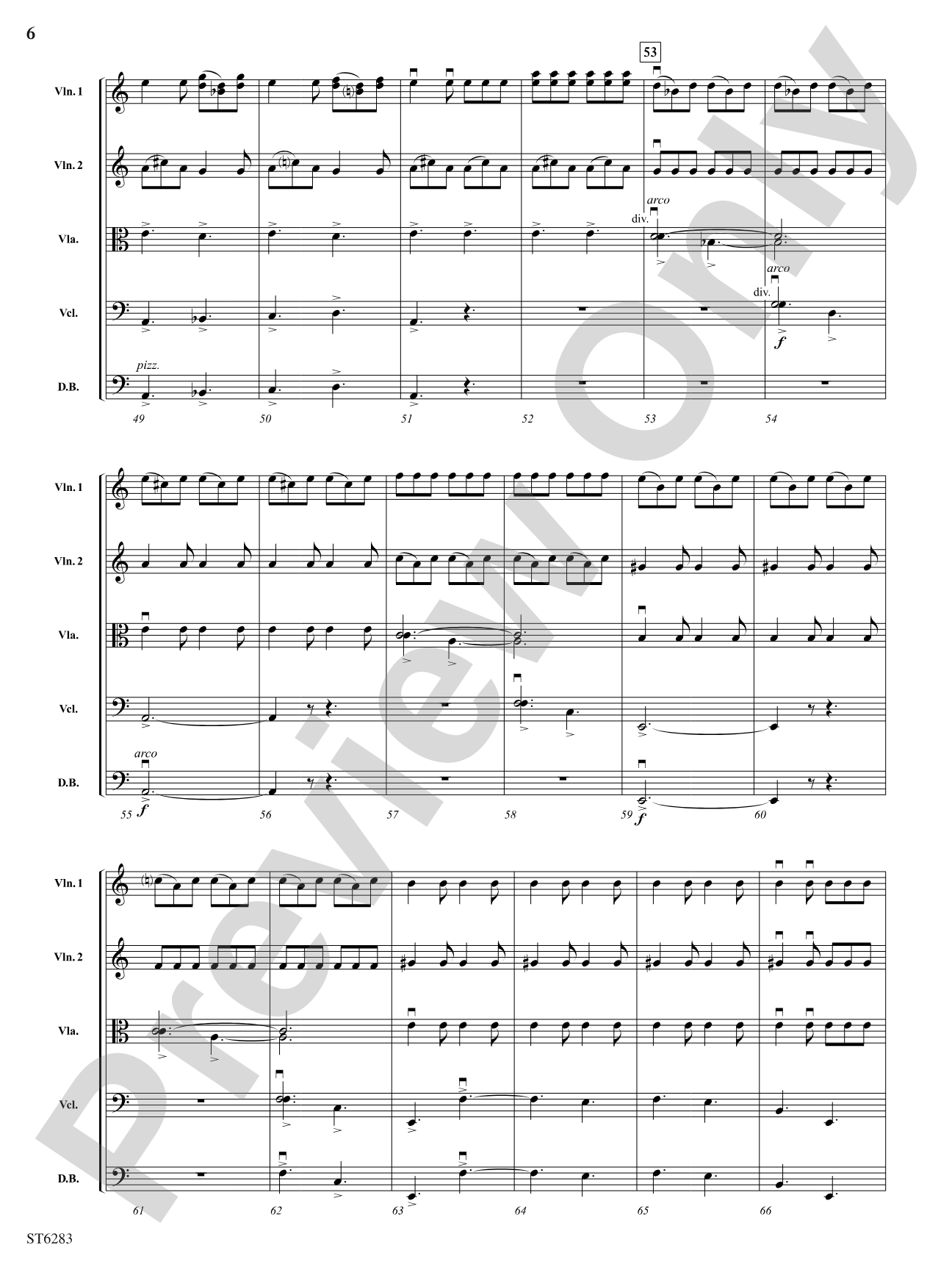 Orion and the Scorpion: String Orchestra Conductor Score & Parts