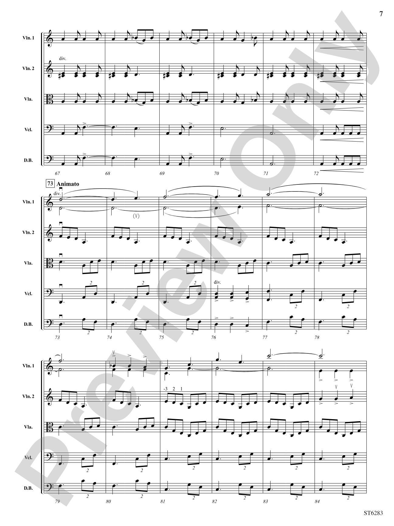 Orion and the Scorpion: String Orchestra Conductor Score & Parts