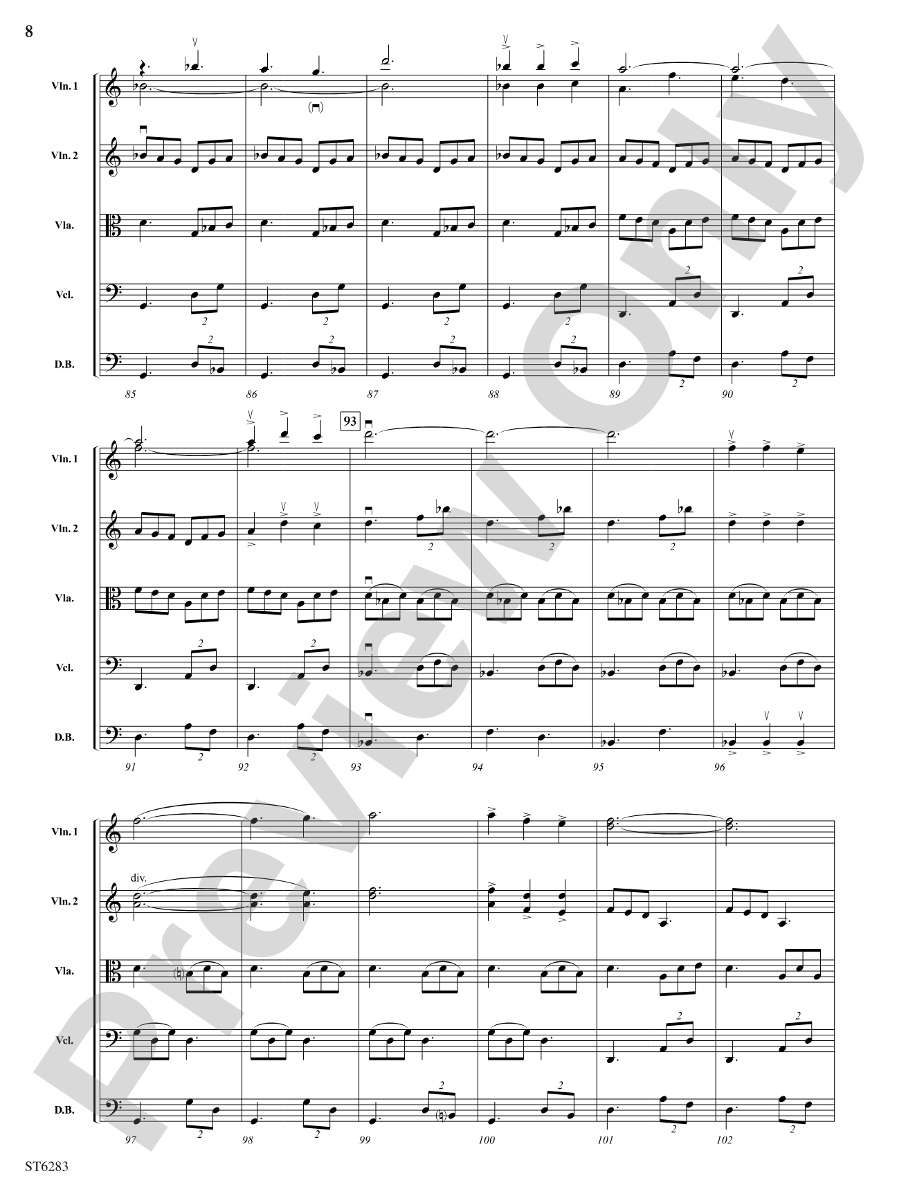 Orion and the Scorpion: String Orchestra Conductor Score & Parts