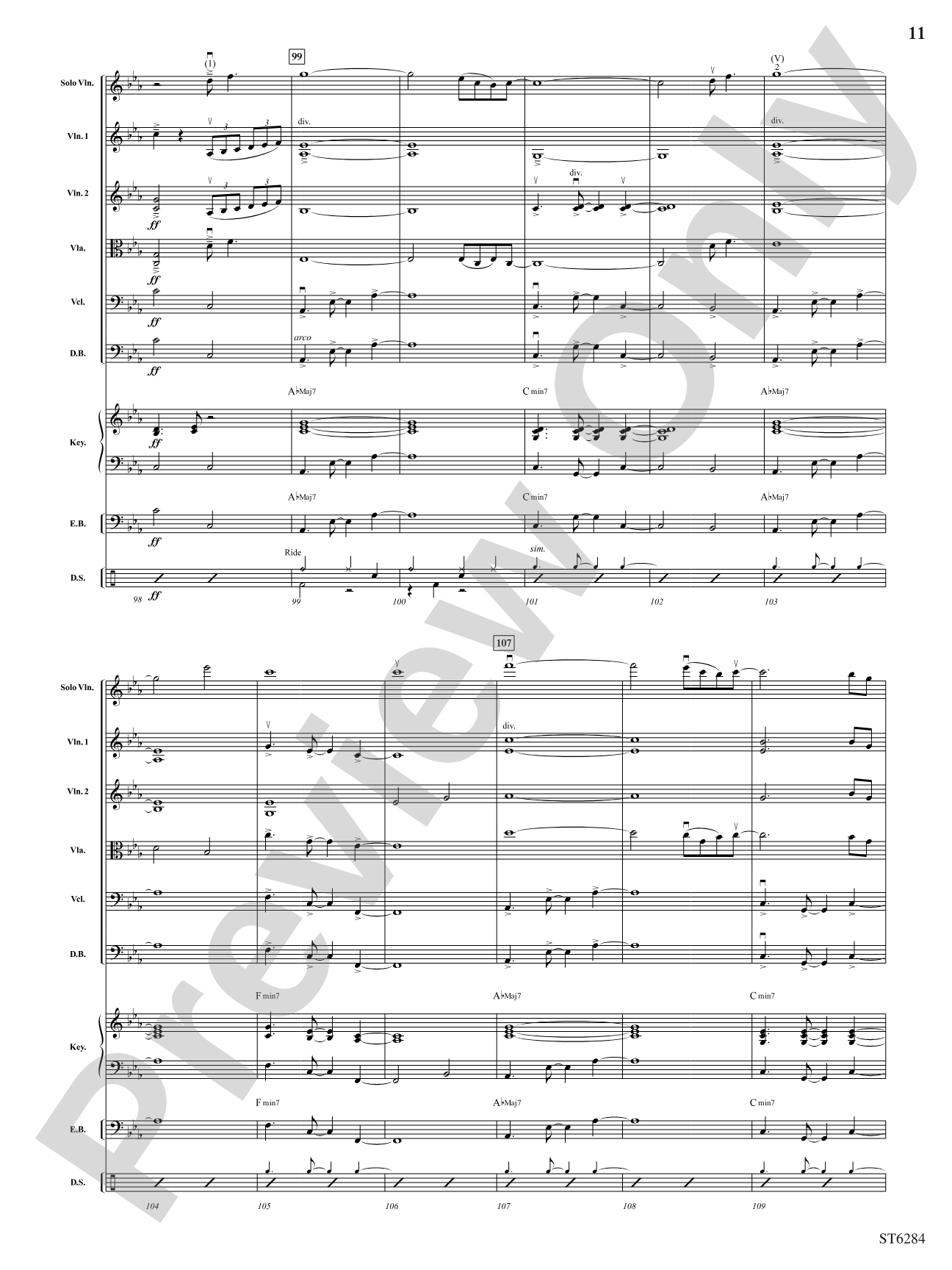 Watch Out!: String Orchestra Conductor Score & Parts