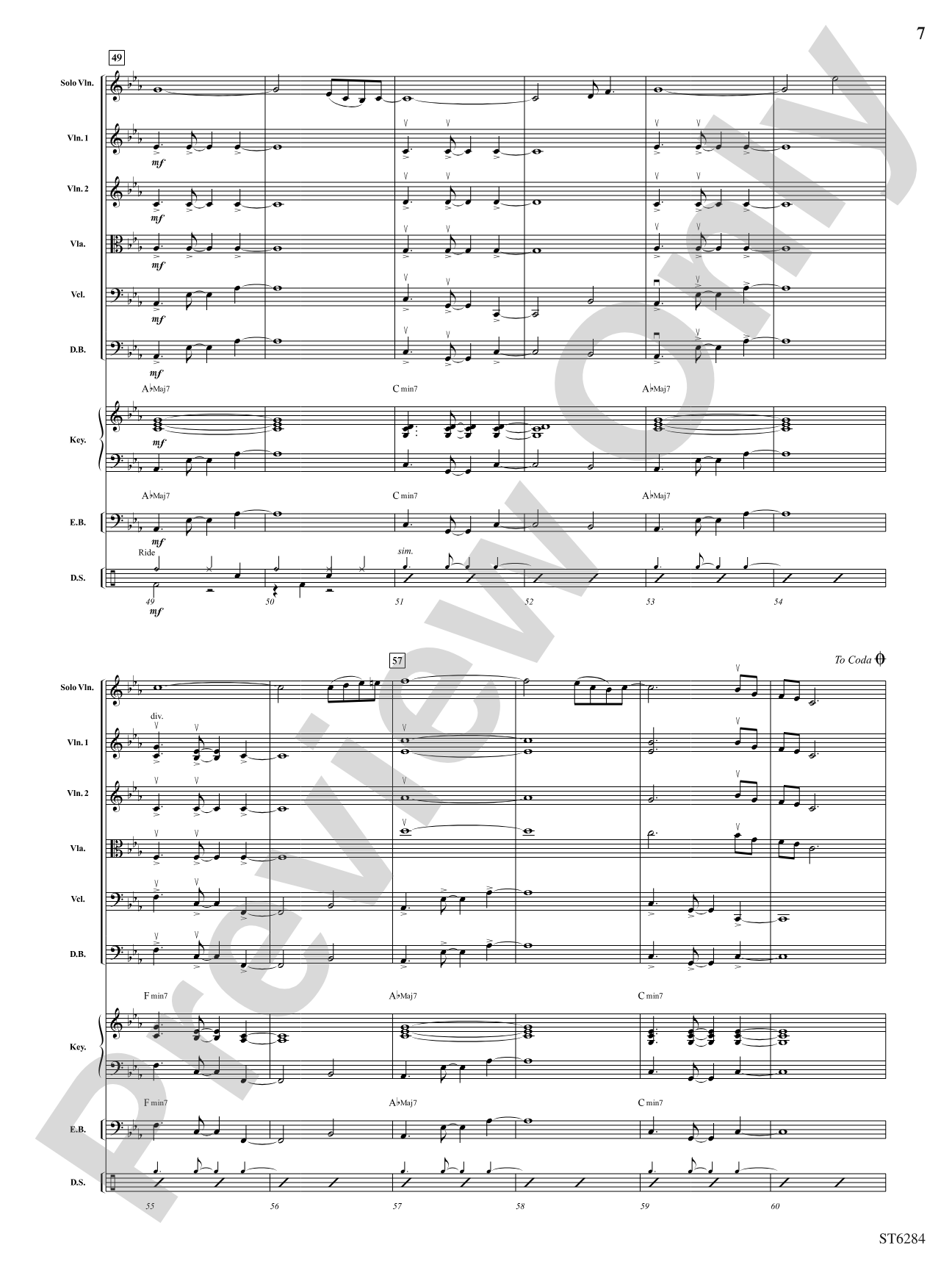 Watch Out!: String Orchestra Conductor Score & Parts