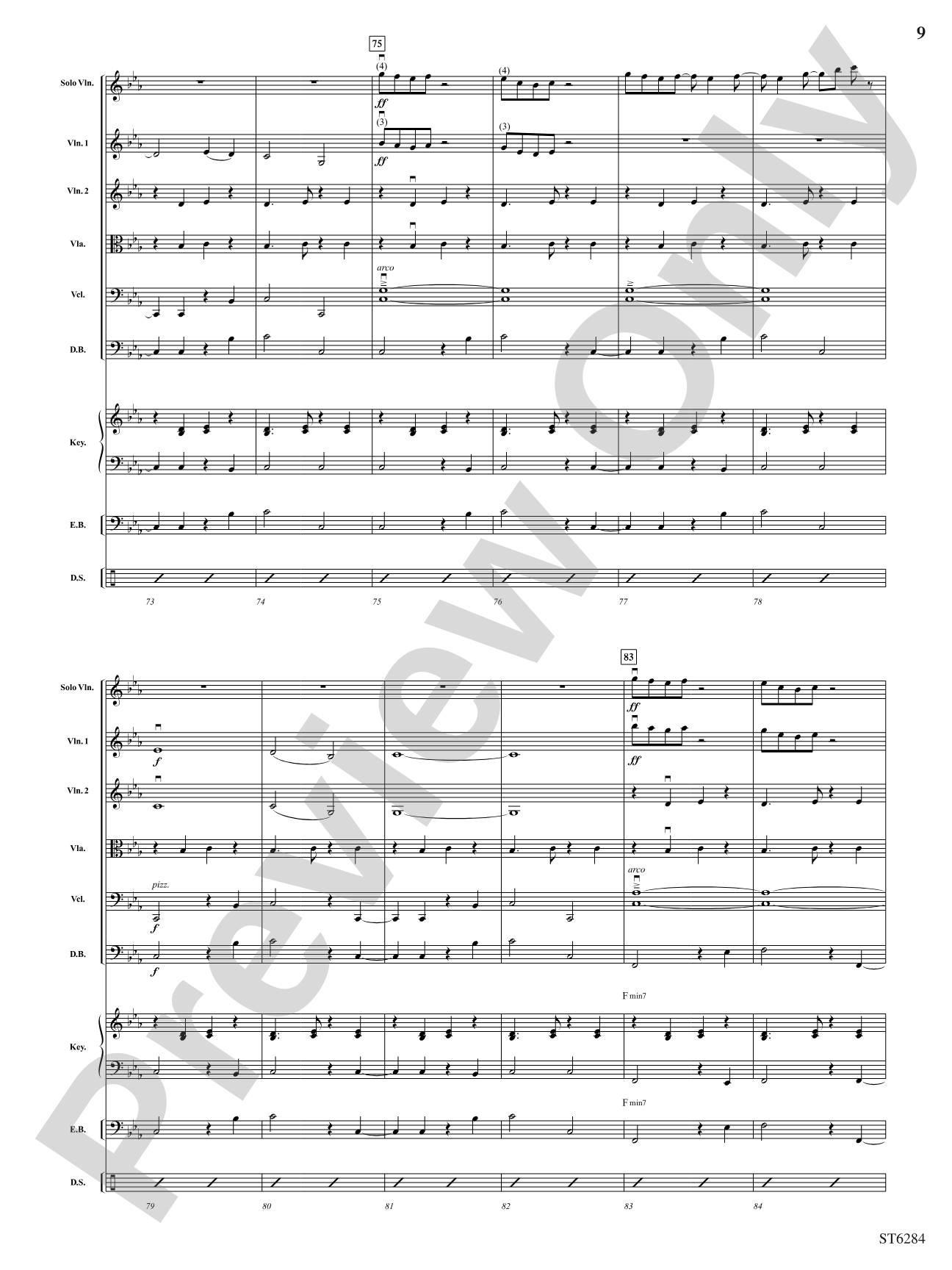 Watch Out!: String Orchestra Conductor Score & Parts