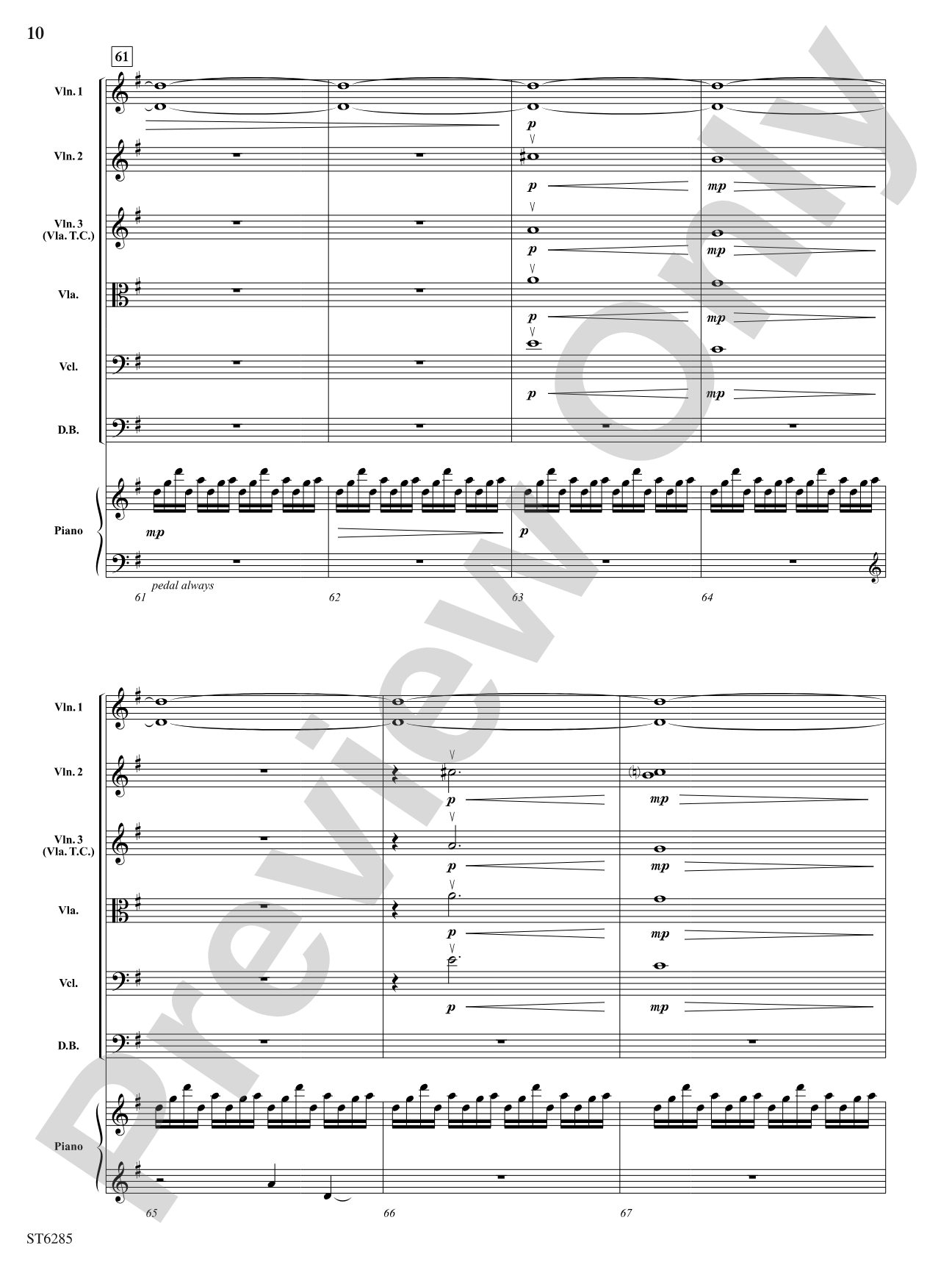 Possibilities...: String Orchestra Conductor Score & Parts
