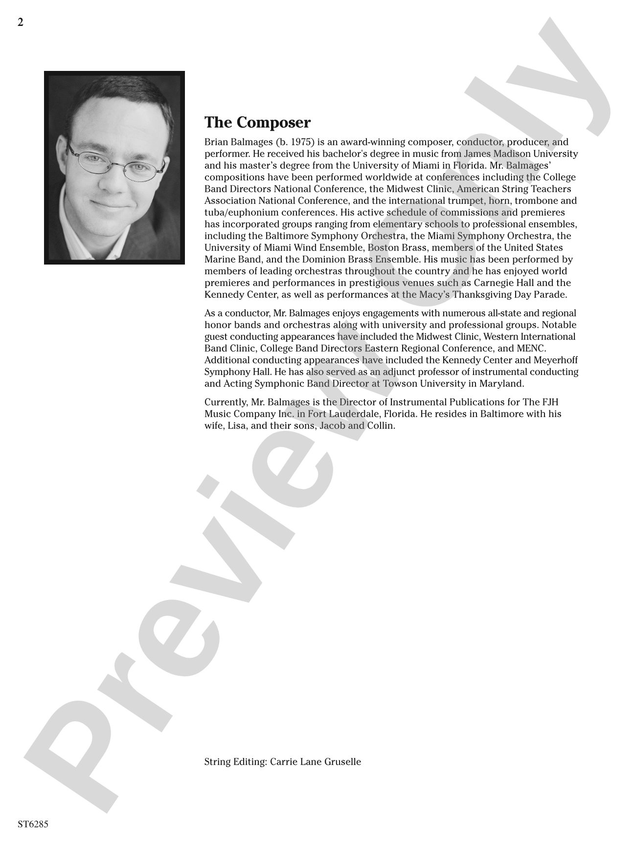Possibilities...: String Orchestra Conductor Score & Parts
