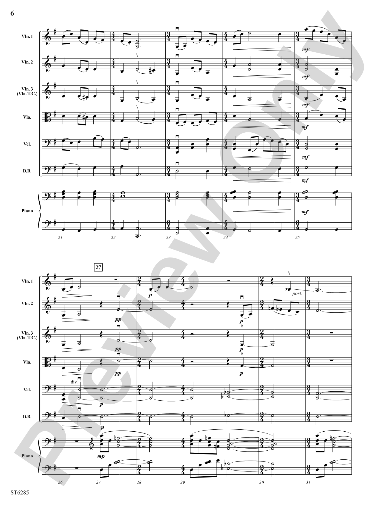 Possibilities...: String Orchestra Conductor Score & Parts