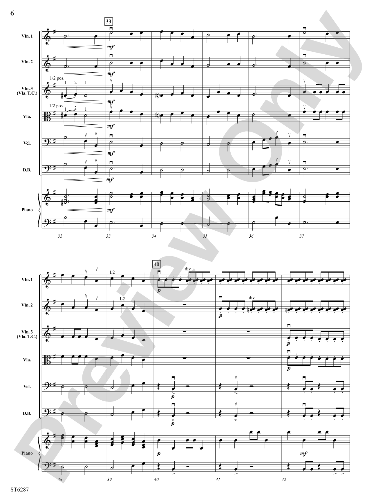 Turbulence: String Orchestra Conductor Score & Parts