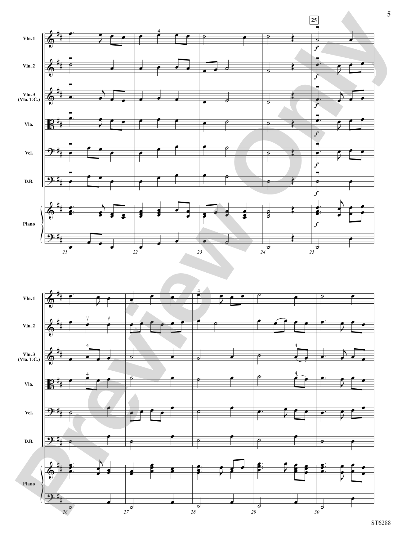 Courtly Dance from The Danserye: String Orchestra Conductor Score & Parts