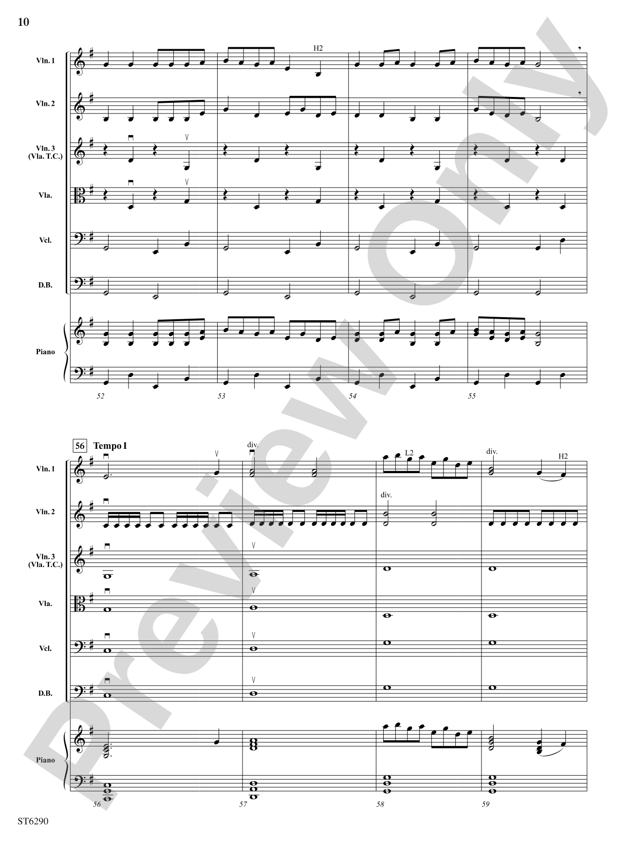 Fan Dance: String Orchestra Conductor Score & Parts