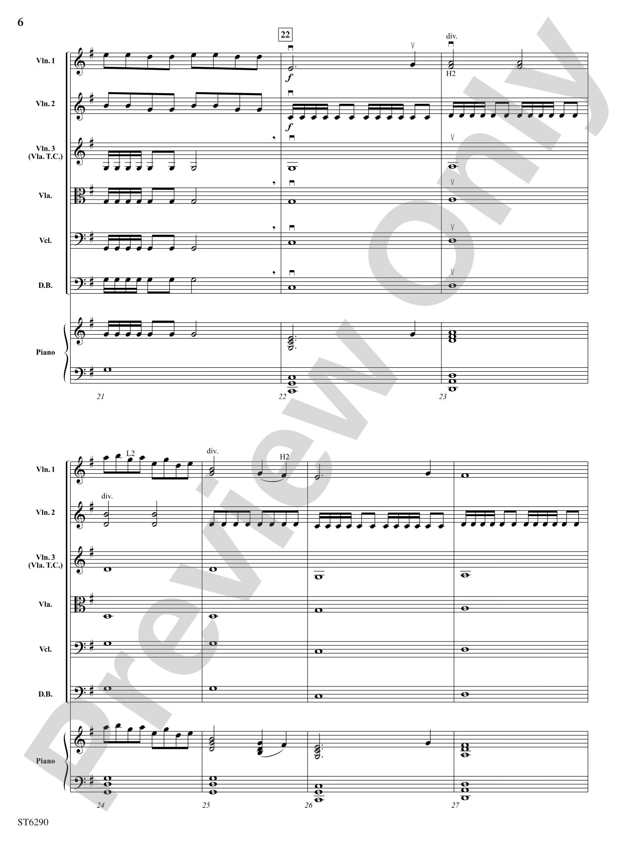 Fan Dance: String Orchestra Conductor Score & Parts
