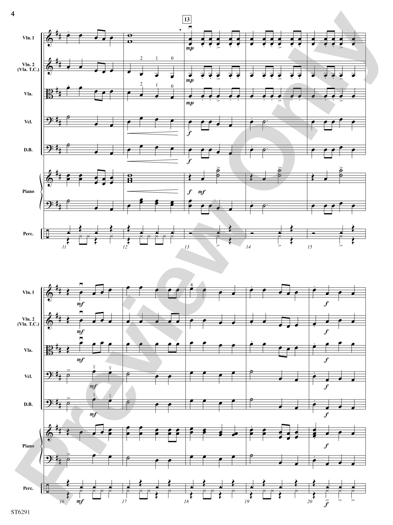 Great Times A Comin': String Orchestra Conductor Score & Parts