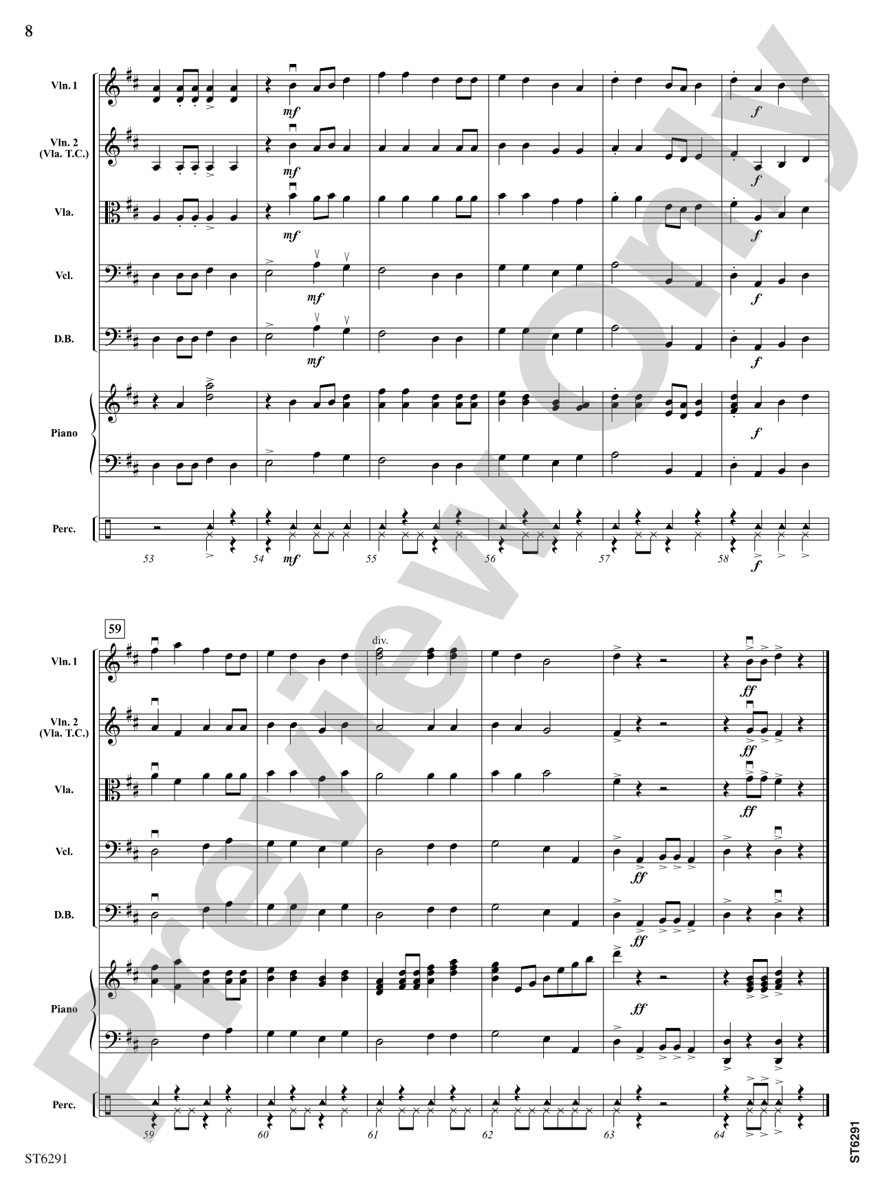 Great Times A Comin': String Orchestra Conductor Score & Parts