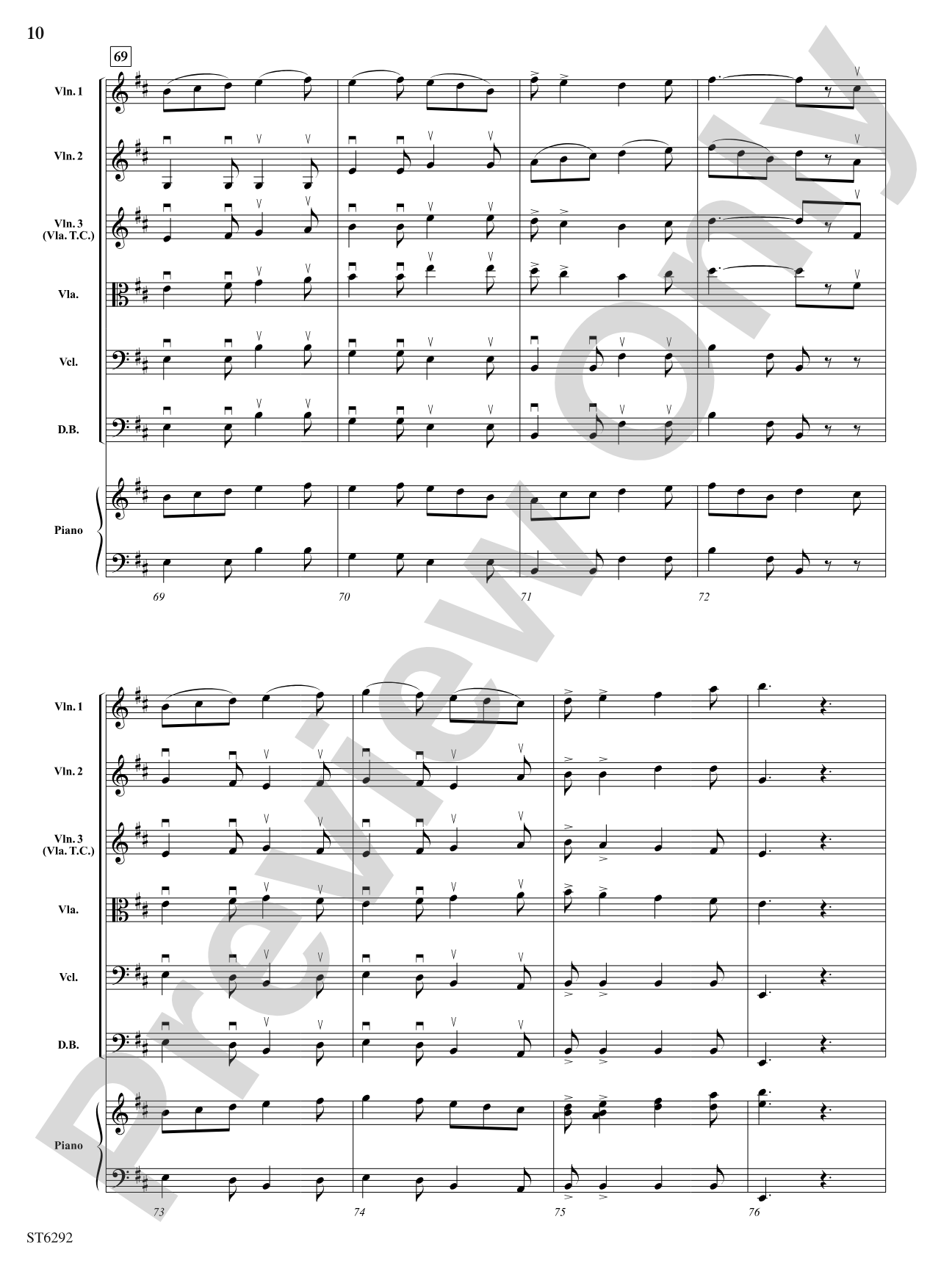 The Lumber Camp Song: String Orchestra Conductor Score & Parts