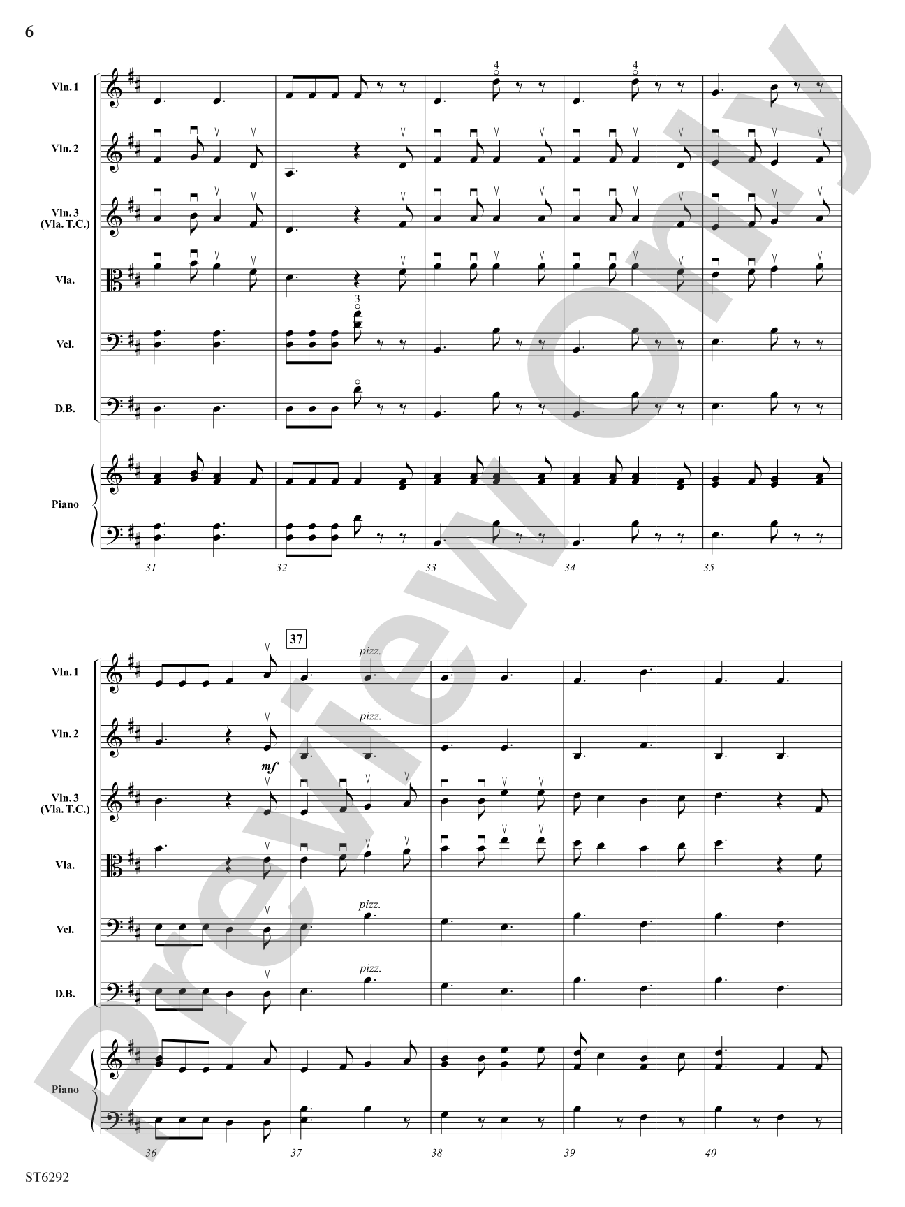 The Lumber Camp Song: String Orchestra Conductor Score & Parts