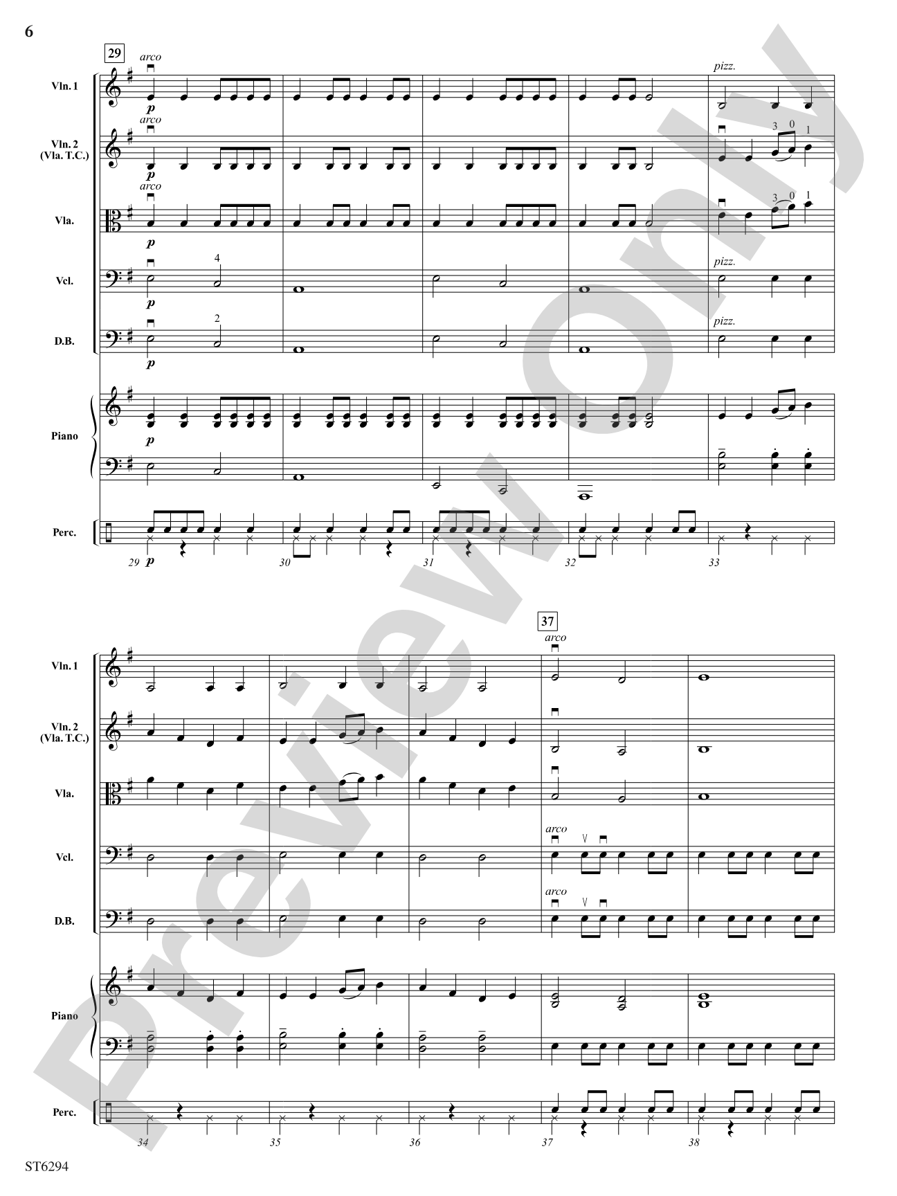 Mystic Caravan: String Orchestra Conductor Score & Parts