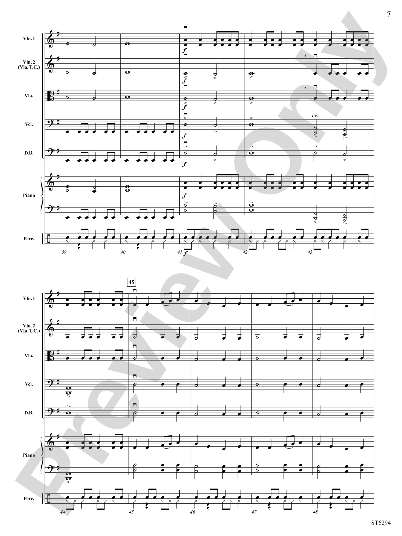 Mystic Caravan: String Orchestra Conductor Score & Parts