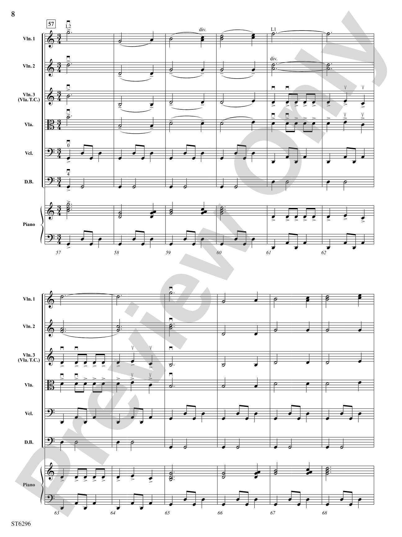 Afterburn: String Orchestra Conductor Score & Parts
